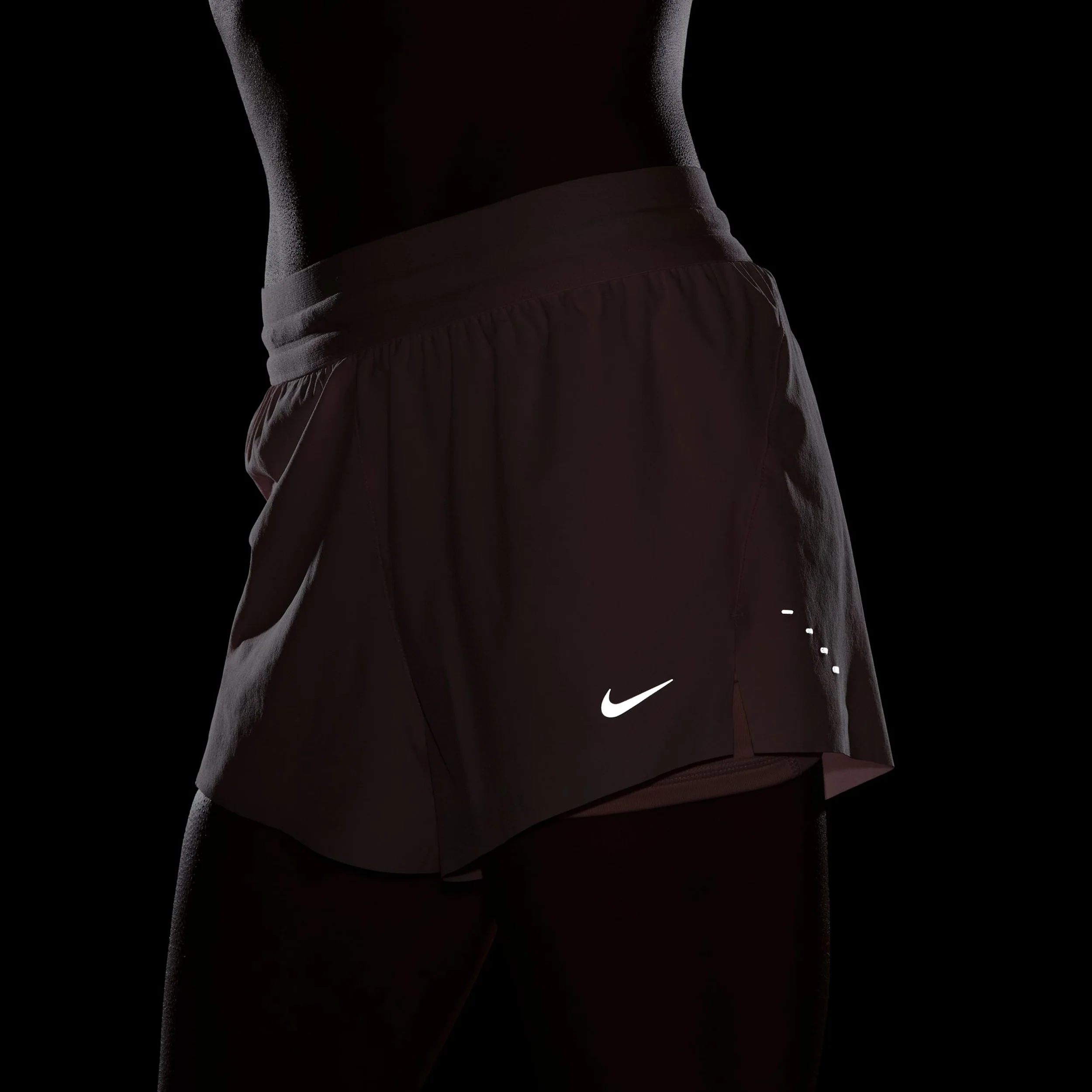 Swift Laufshorts Damen - apricot - Image 5