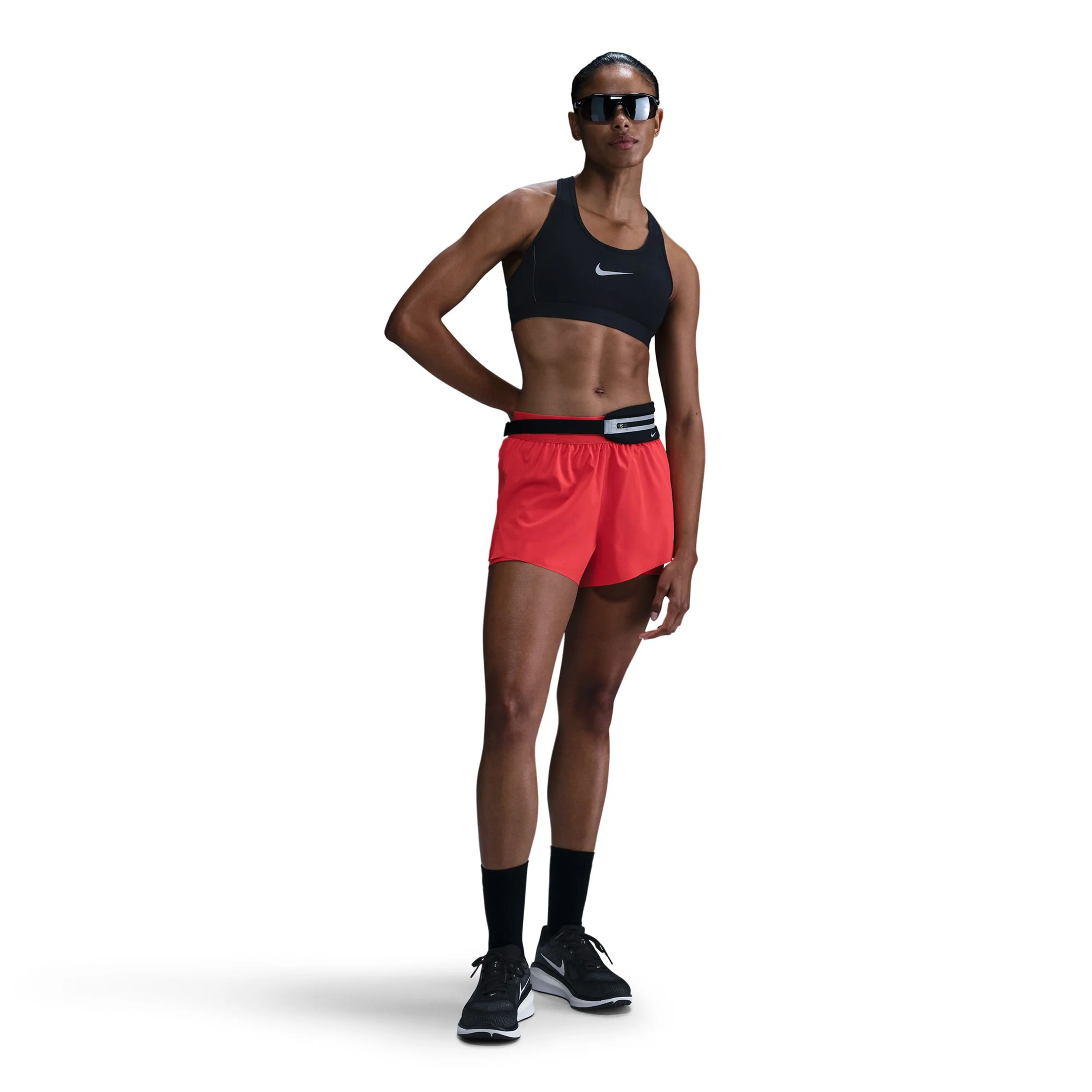 Swift Laufshorts Damen - rot - Image 6