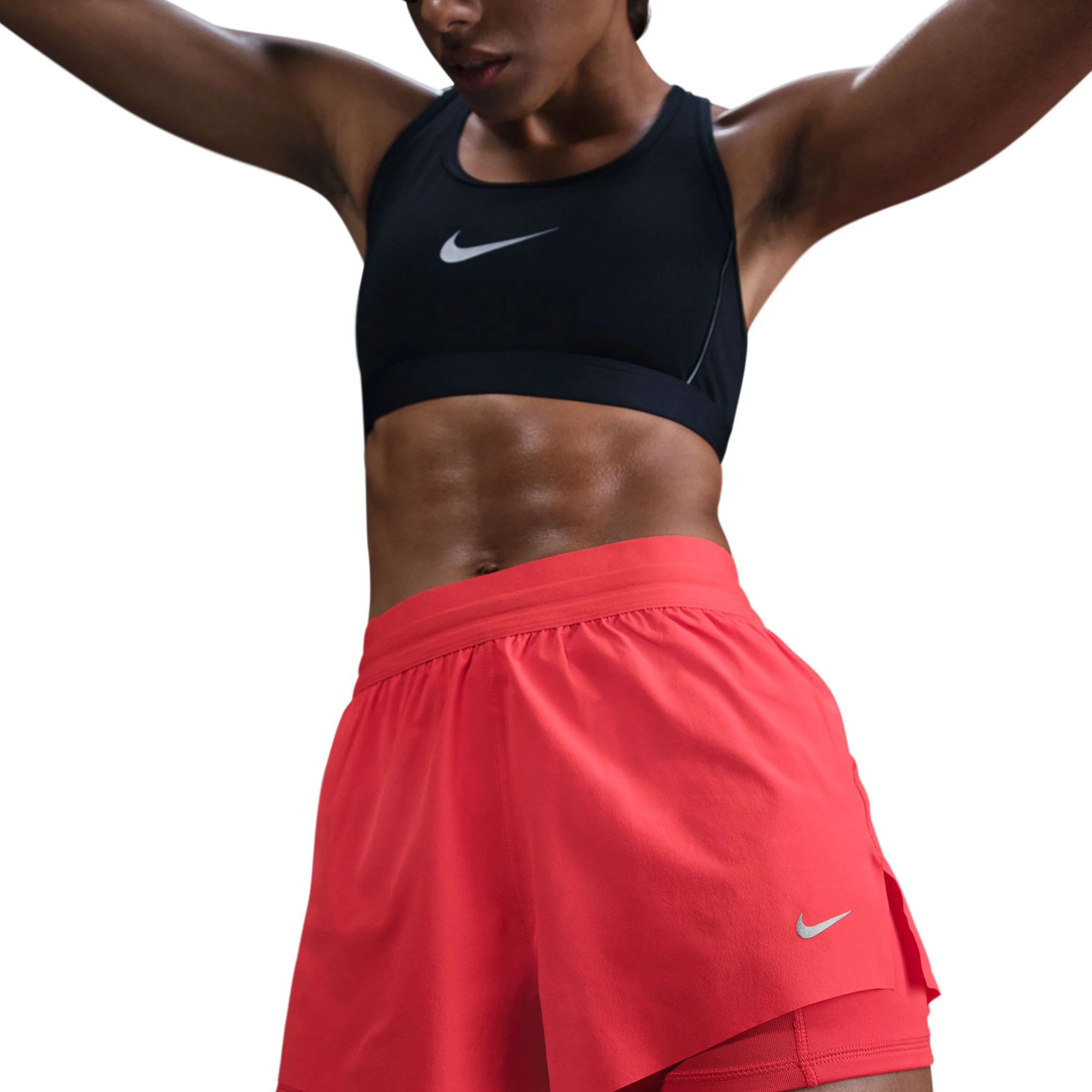 Swift Laufshorts Damen - rot - Image 8