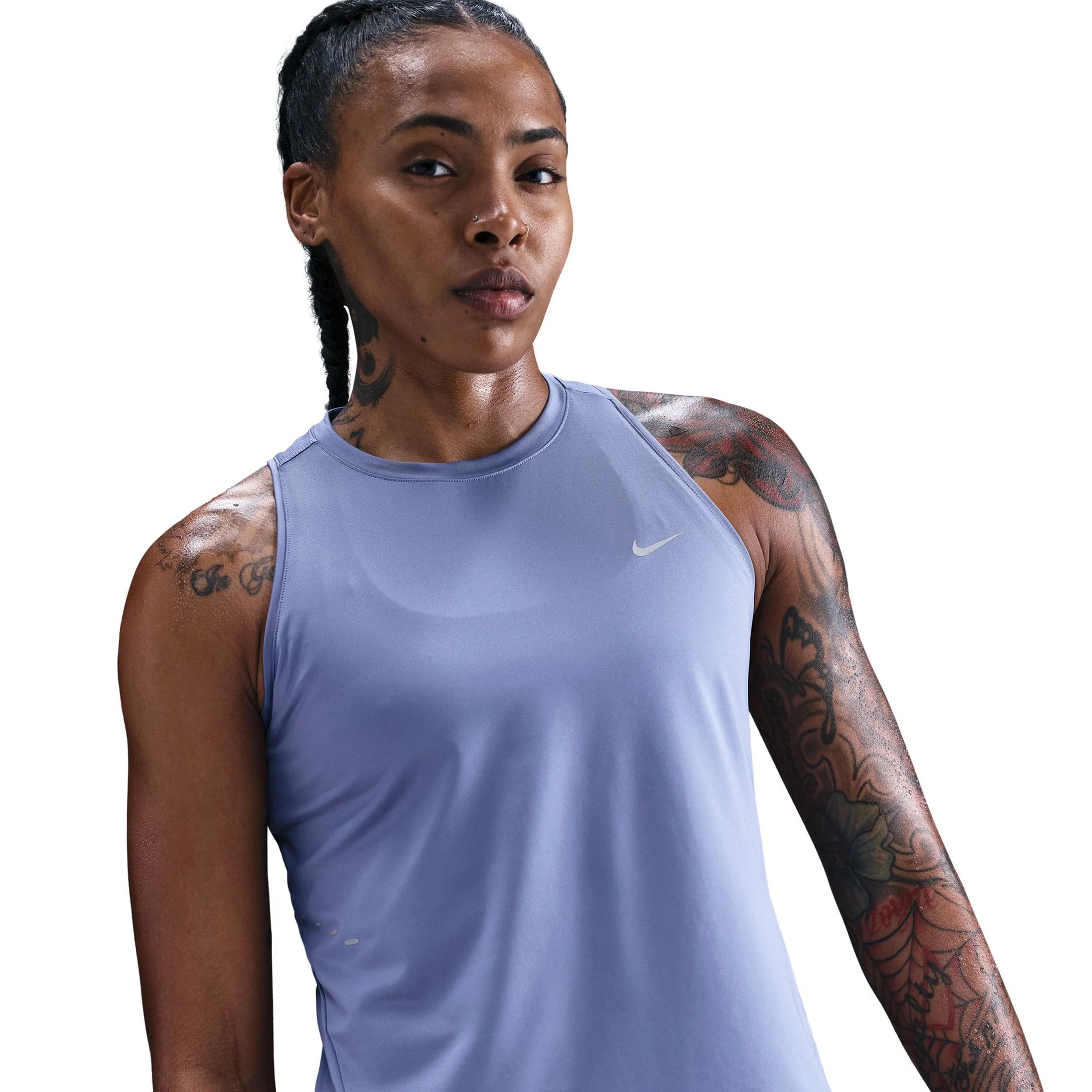 Swift Lauftop Damen - blaugrau, silber - Image 4