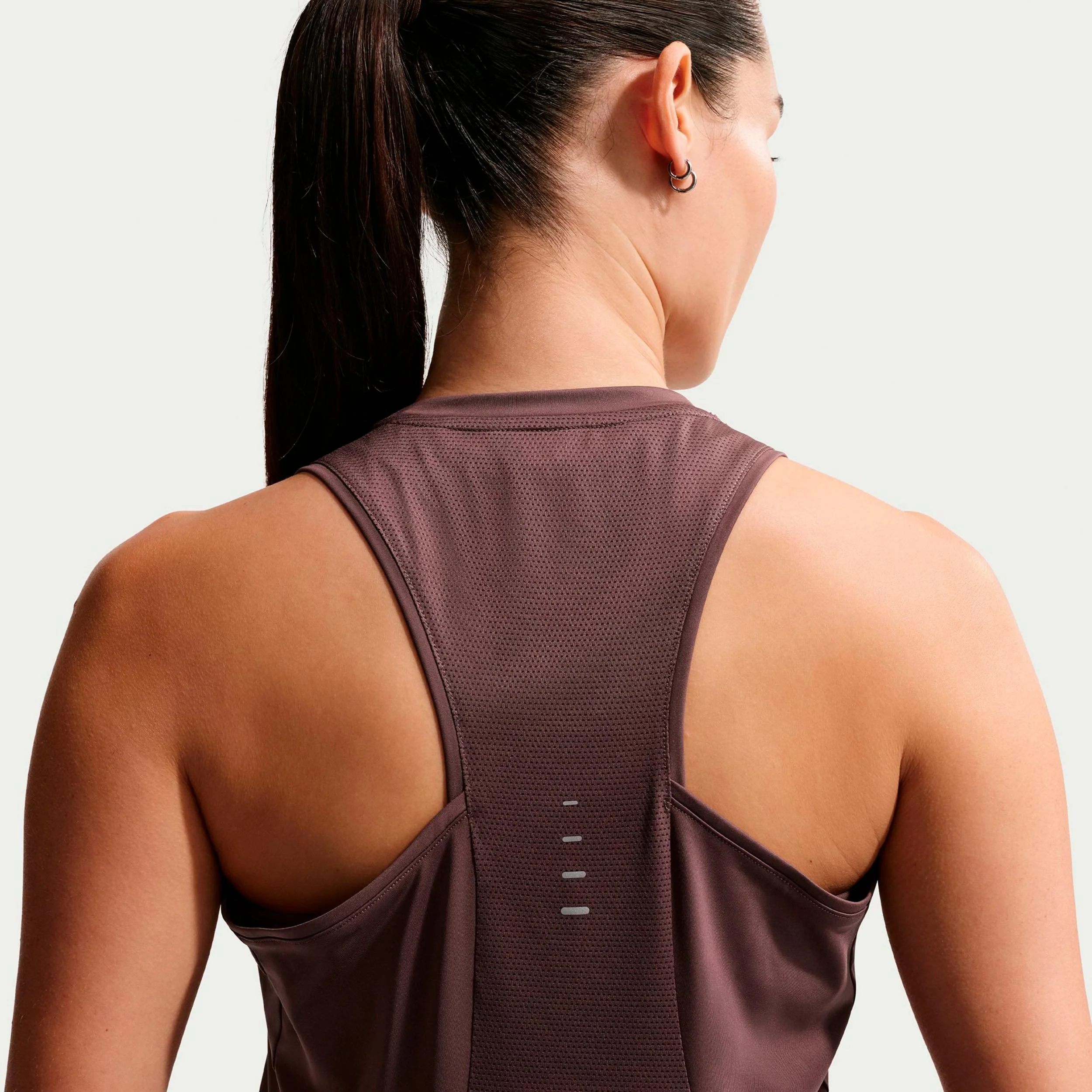 Swift Lauftop Damen - mauve, silber - Image 4