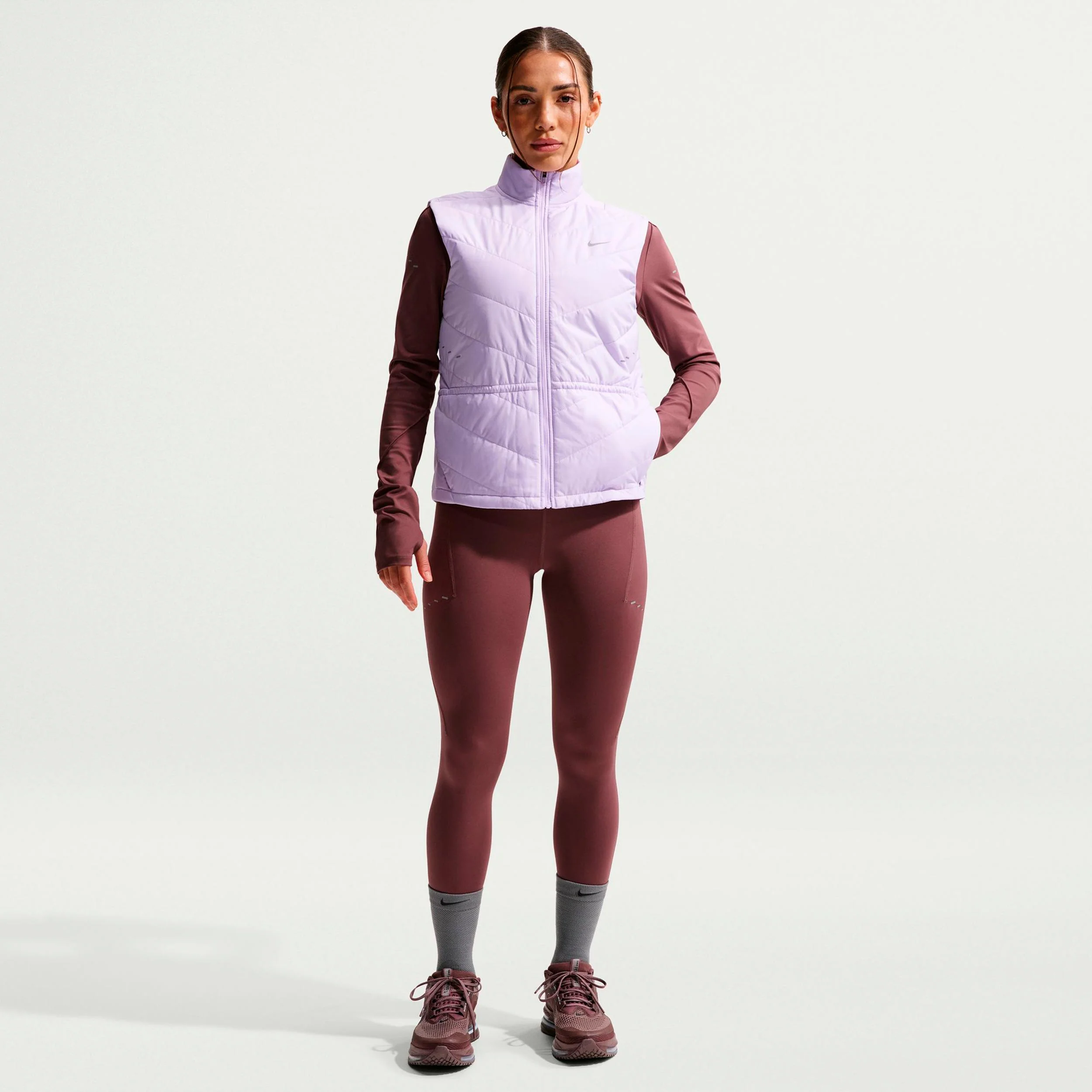 Swift Laufweste Damen - lila, silber - Image 2