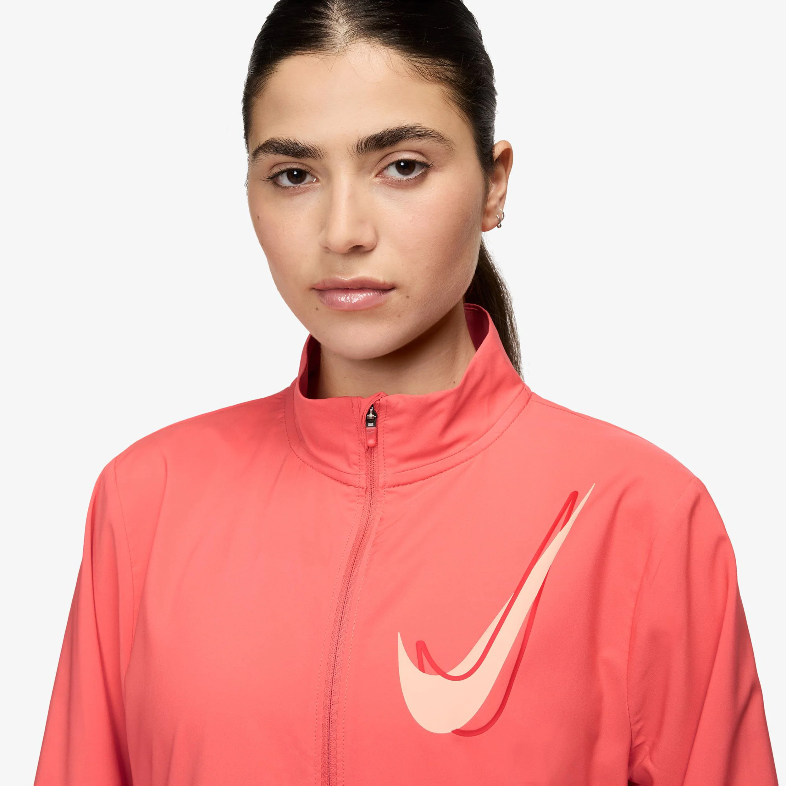 Swoosh Laufjacke Damen-Berry - Image 8