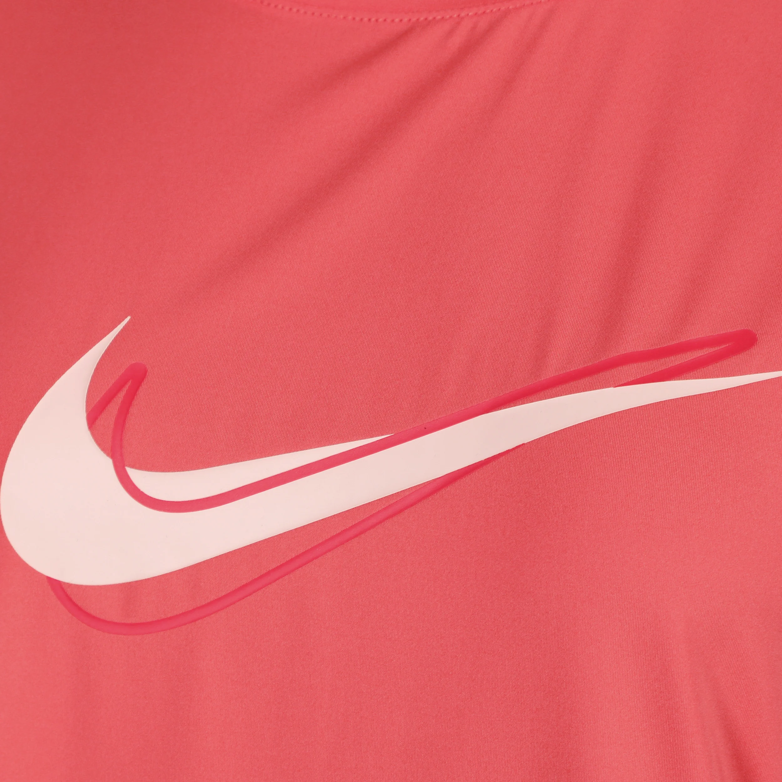 Swoosh Laufshirt Damen-Koralle - Image 3