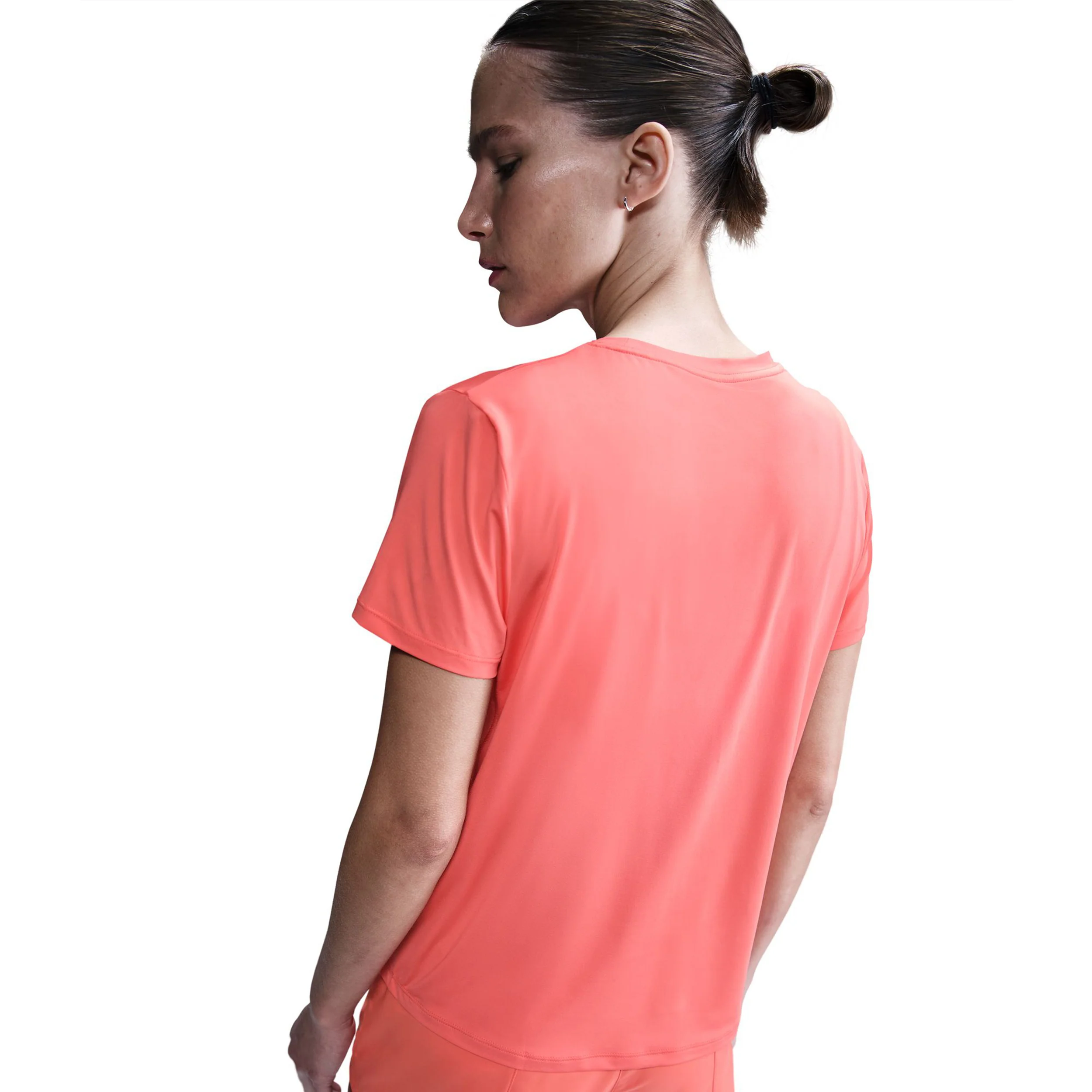 Swoosh Laufshirt Damen-Koralle - Image 8