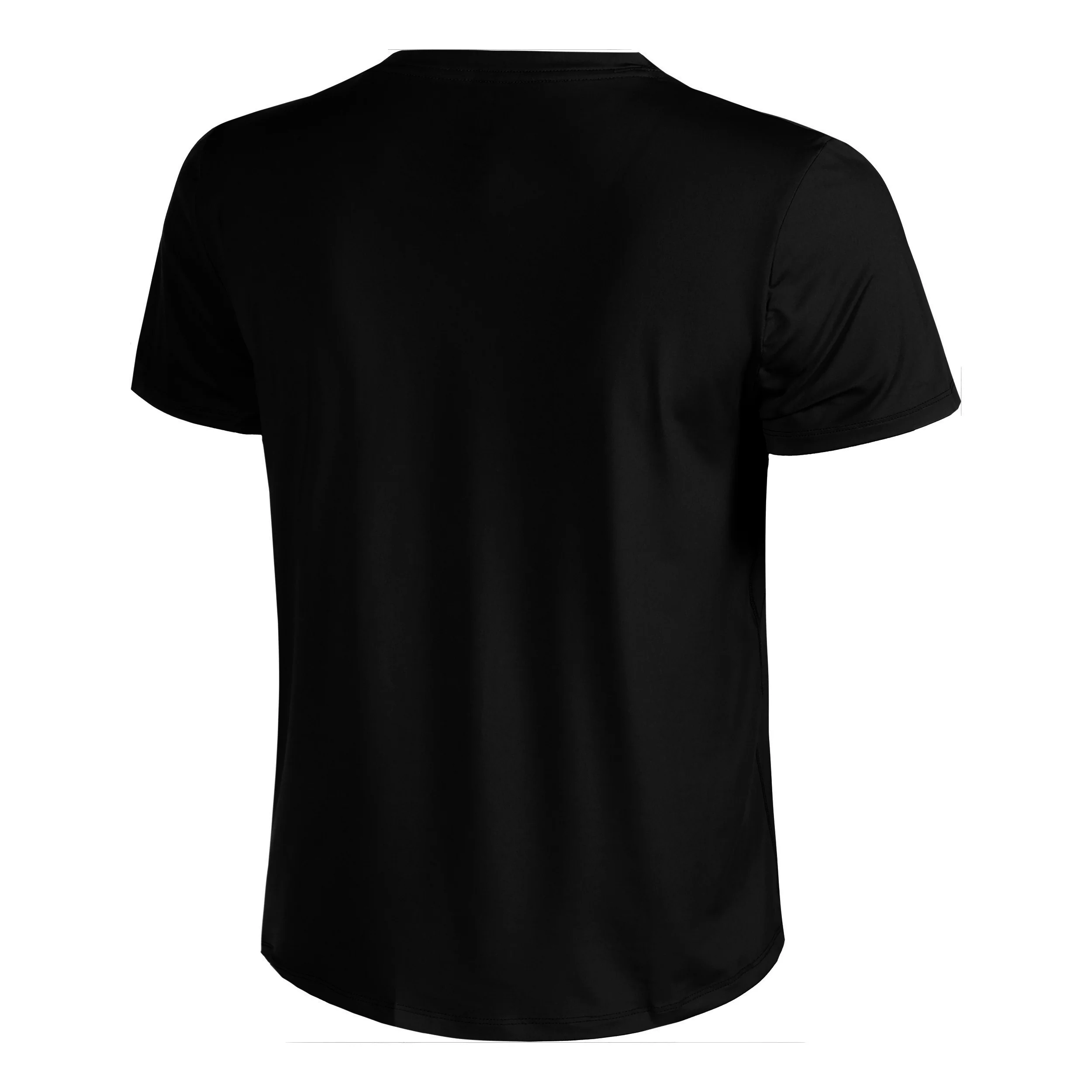 Swoosh Laufshirt Damen-Schwarz - Image 2