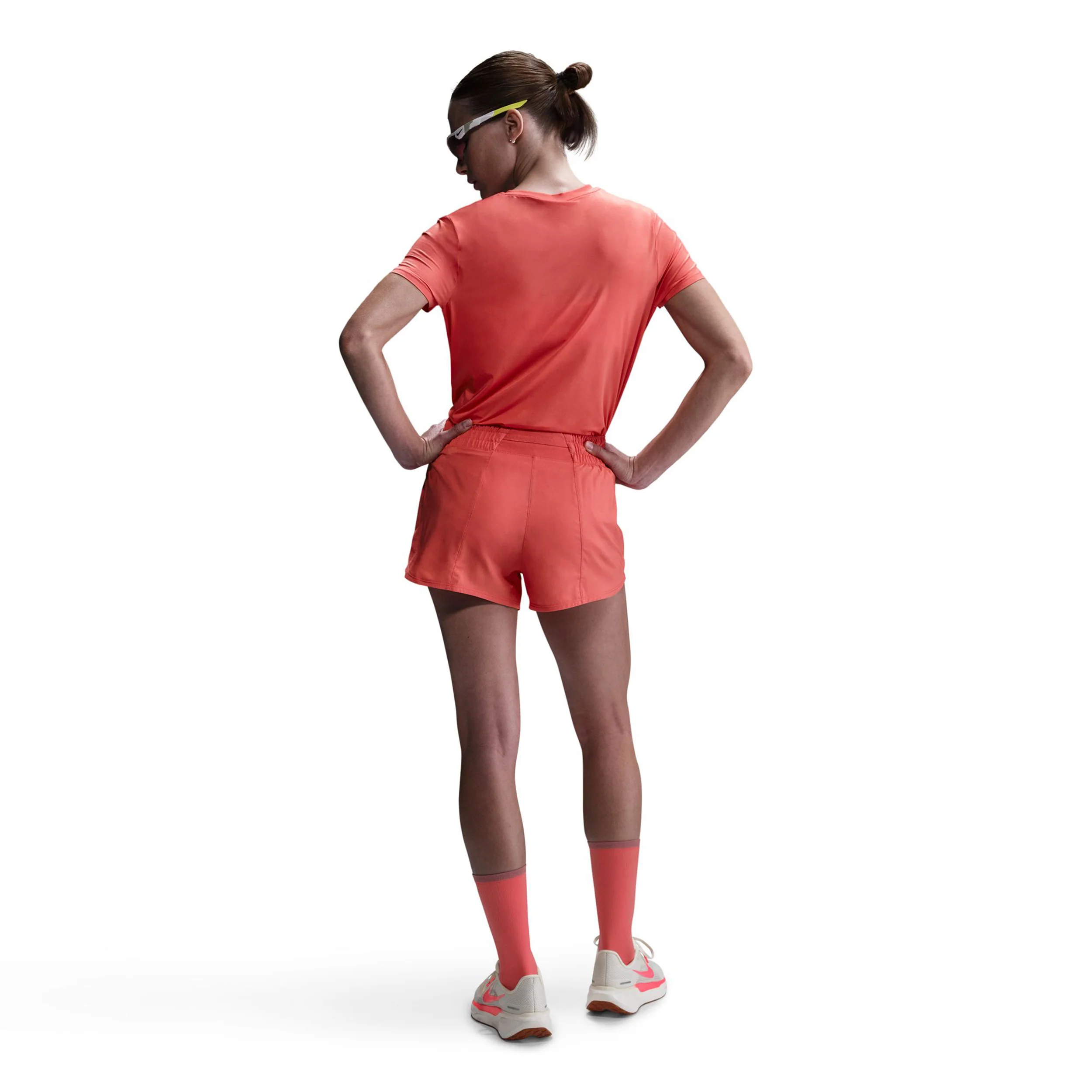 Swoosh Laufshorts Damen-Berry - Image 6