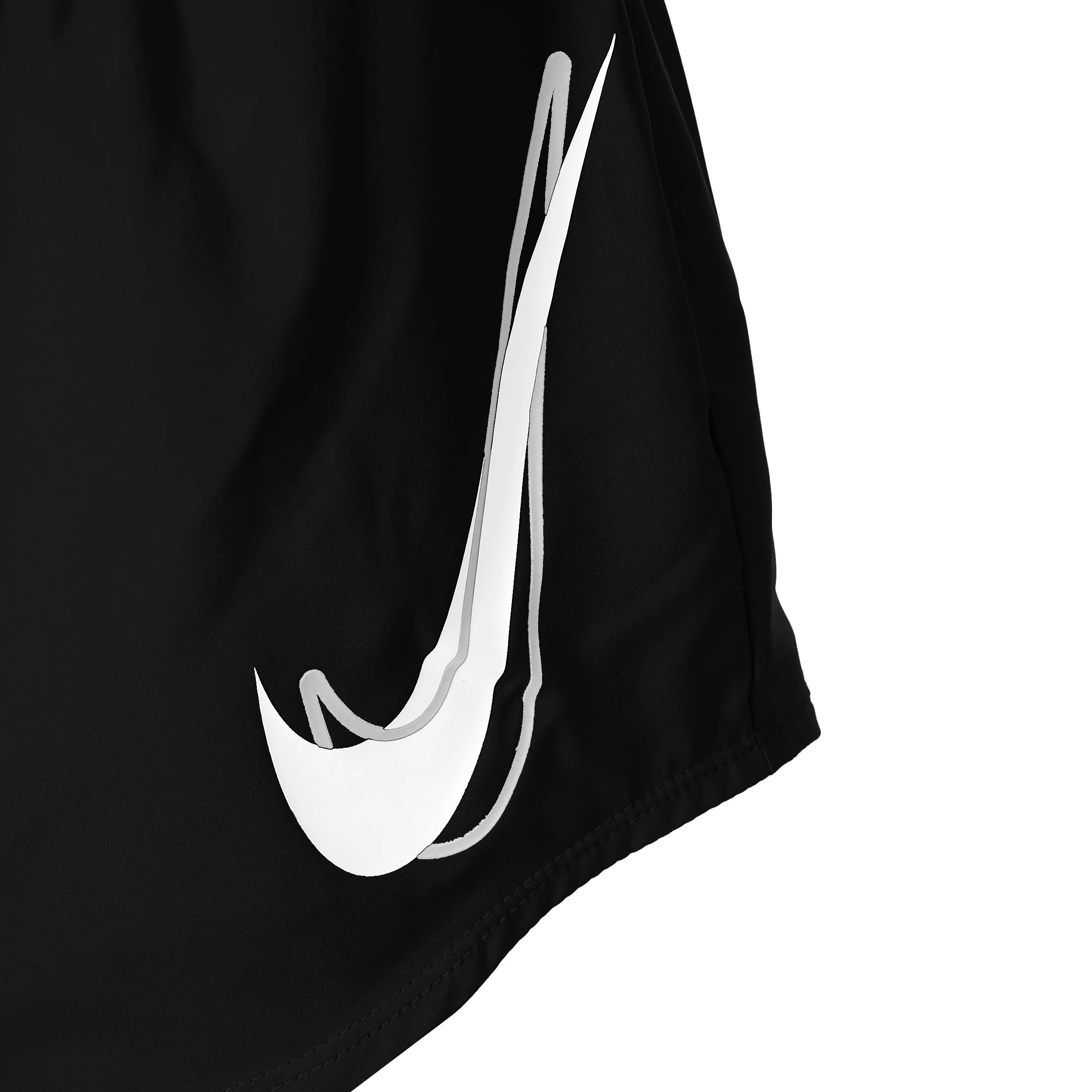 Swoosh Laufshorts Damen-Schwarz - Image 3