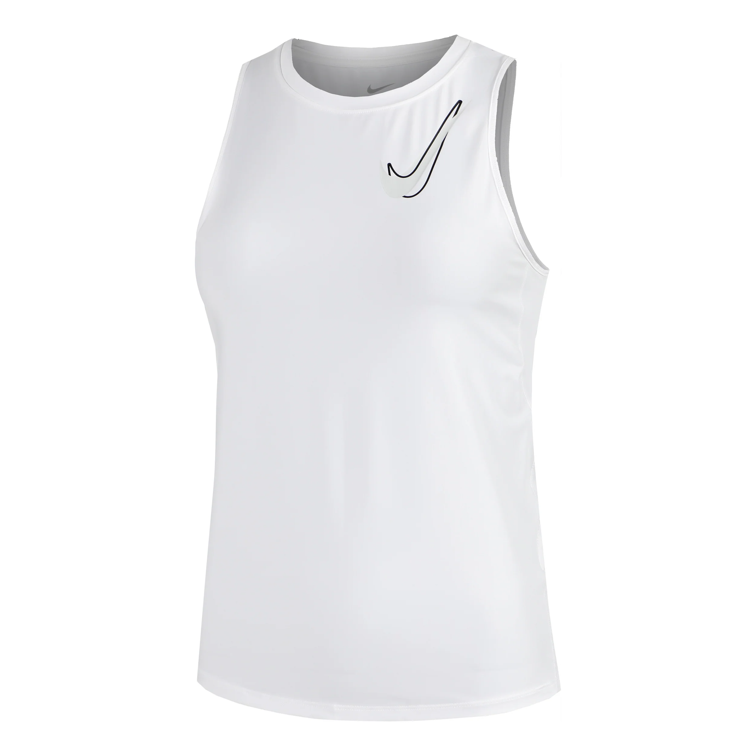 Swoosh Tank-Top Damen-Weiß