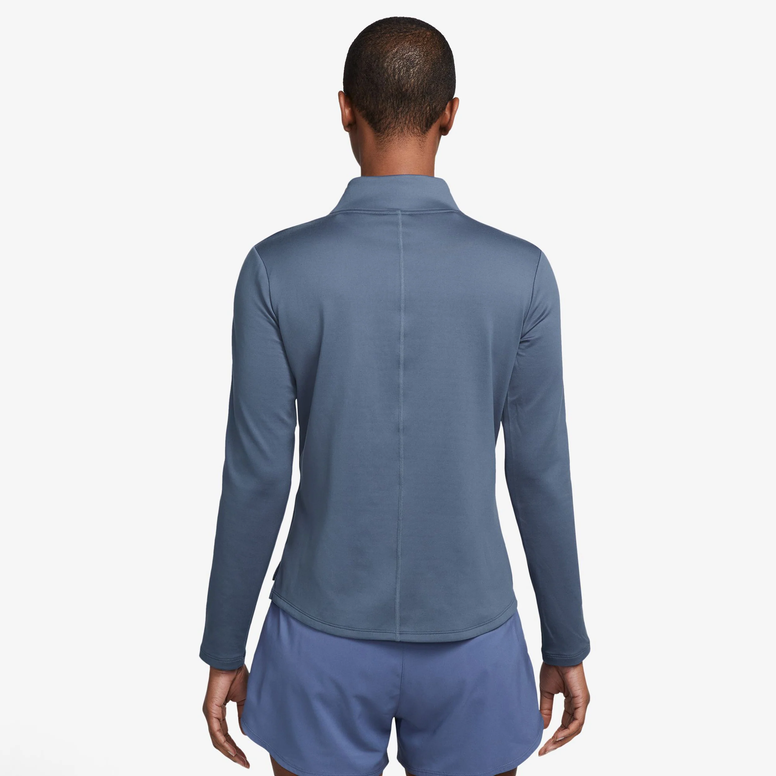Therma-FIT One Half-Zip Laufshirt Damen-Blau,Weiß - Image 6