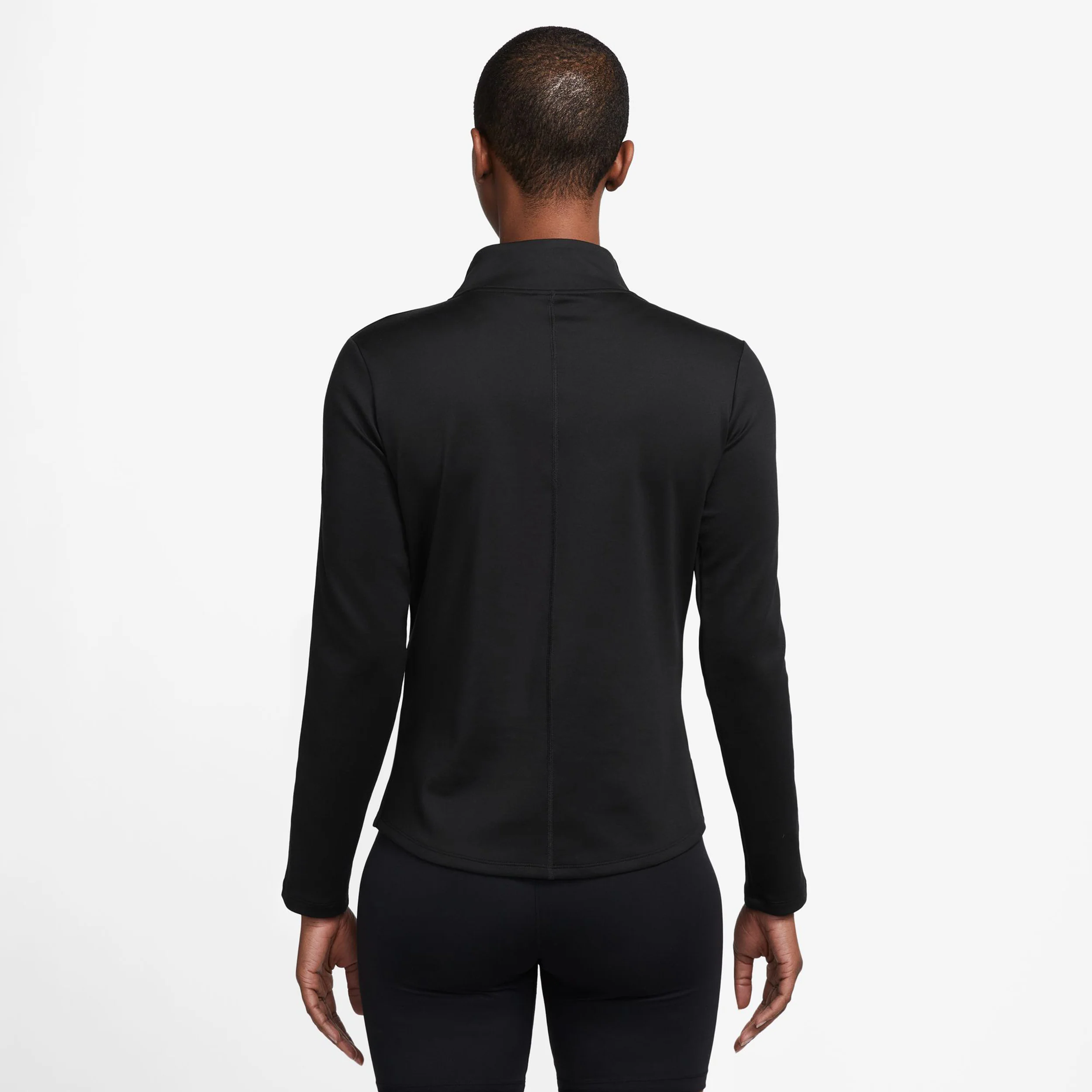 Therma-FIT One Half-Zip Laufshirt Damen-Schwarz - Image 7