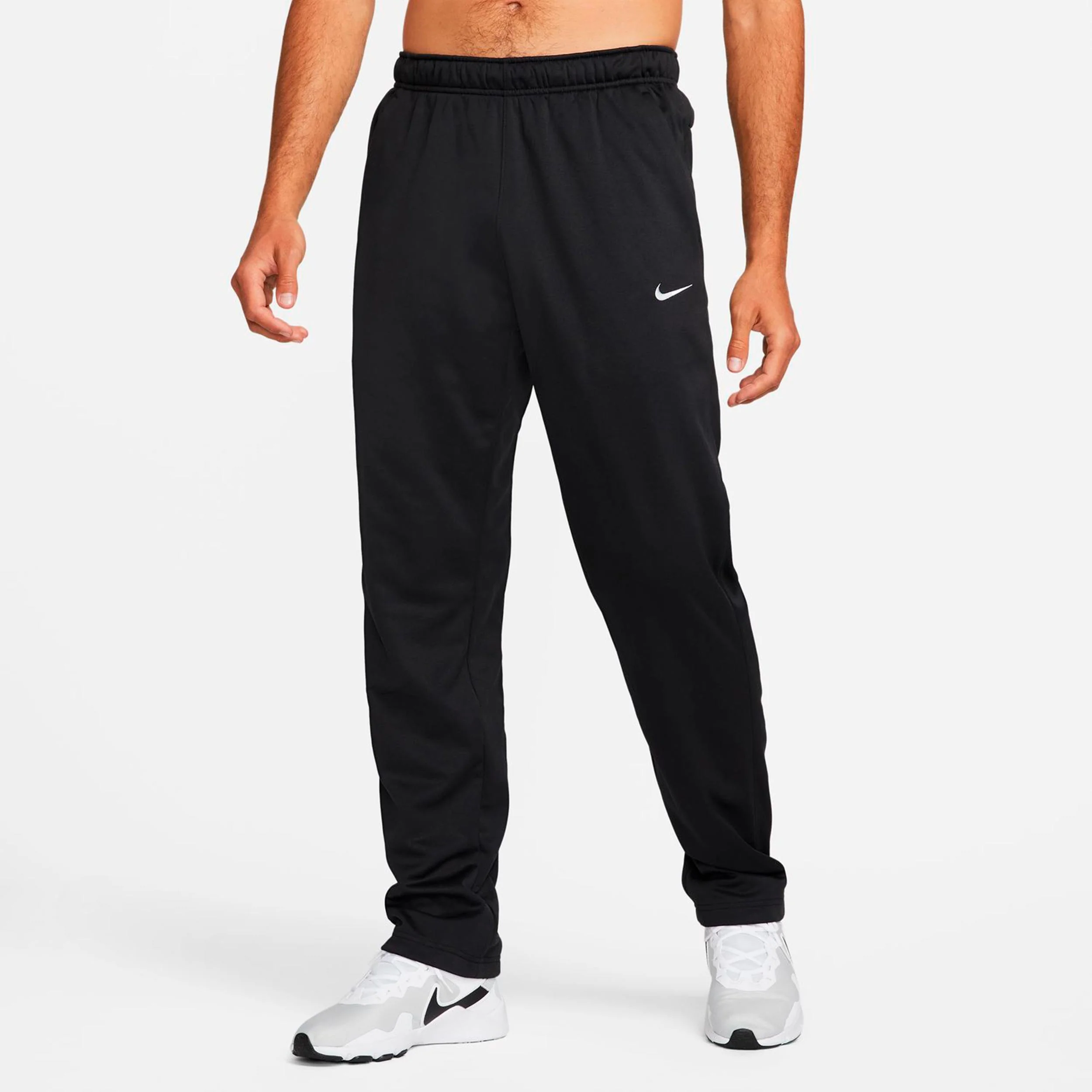 Therma Fit Regular Trainingshose Herren-schwarz