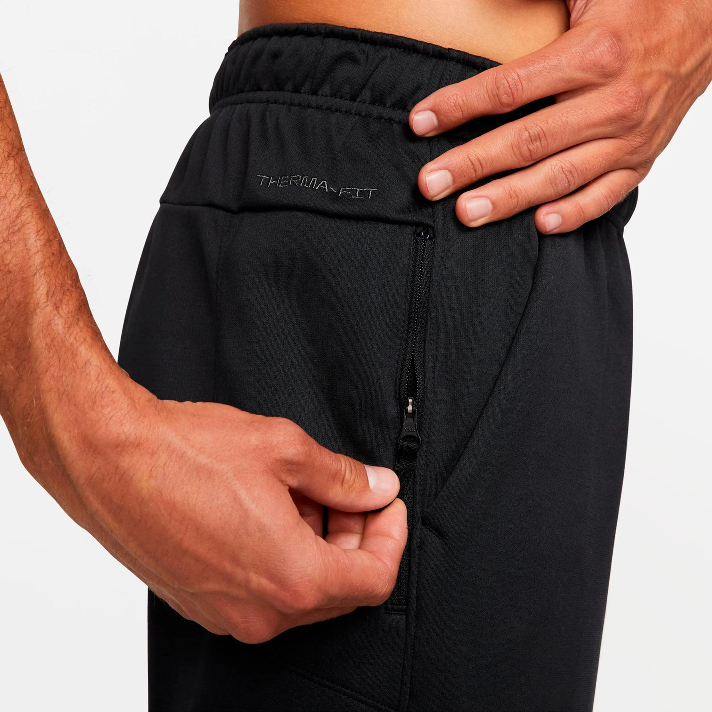 Therma Fit Regular Trainingshose Herren-schwarz - Image 3