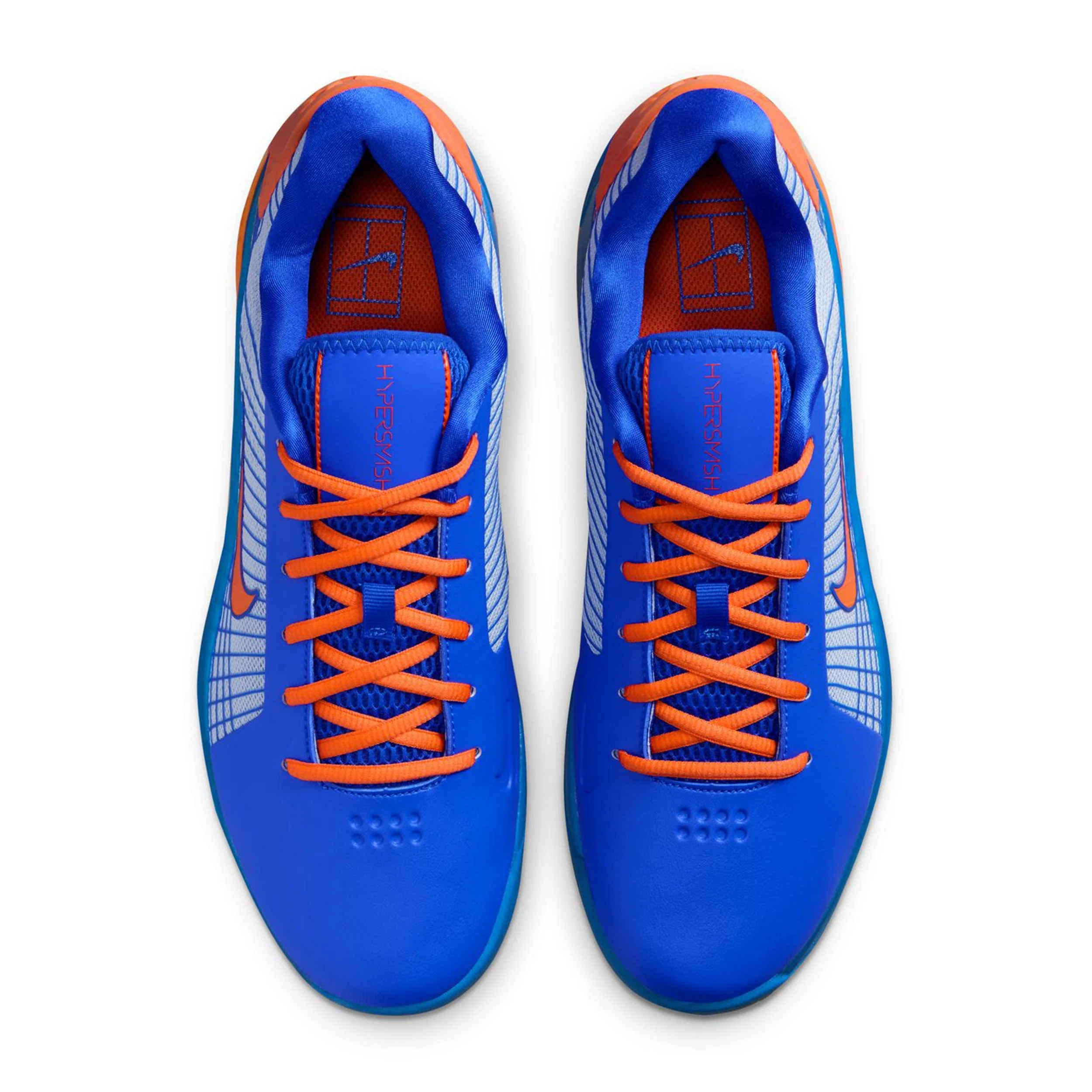 Vapor 12 Allcourtschuh Herren-Blau,Orange - Image 3