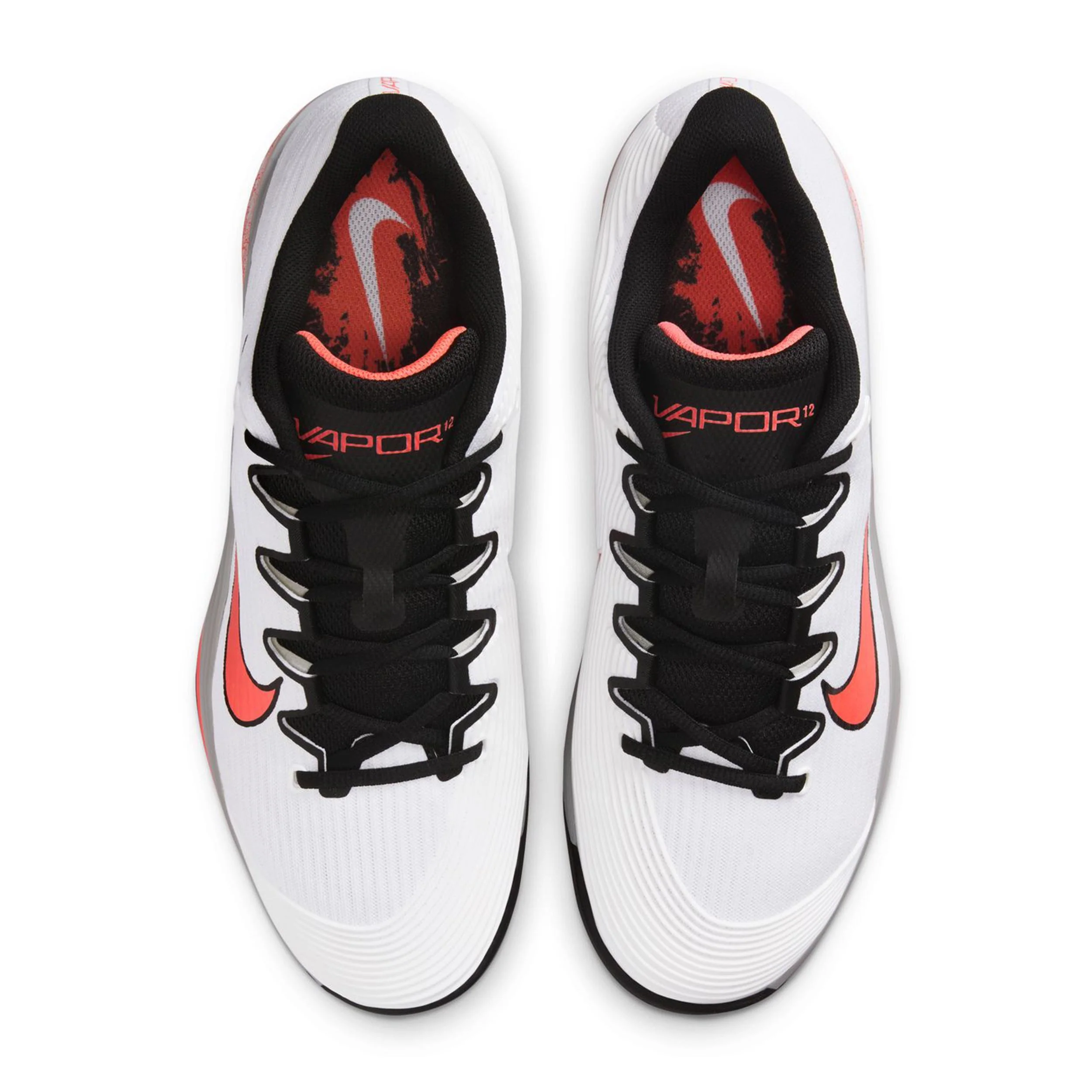 Vapor 12 PRM FO Allcourtschuh Herren - weiß, koralle - Image 3