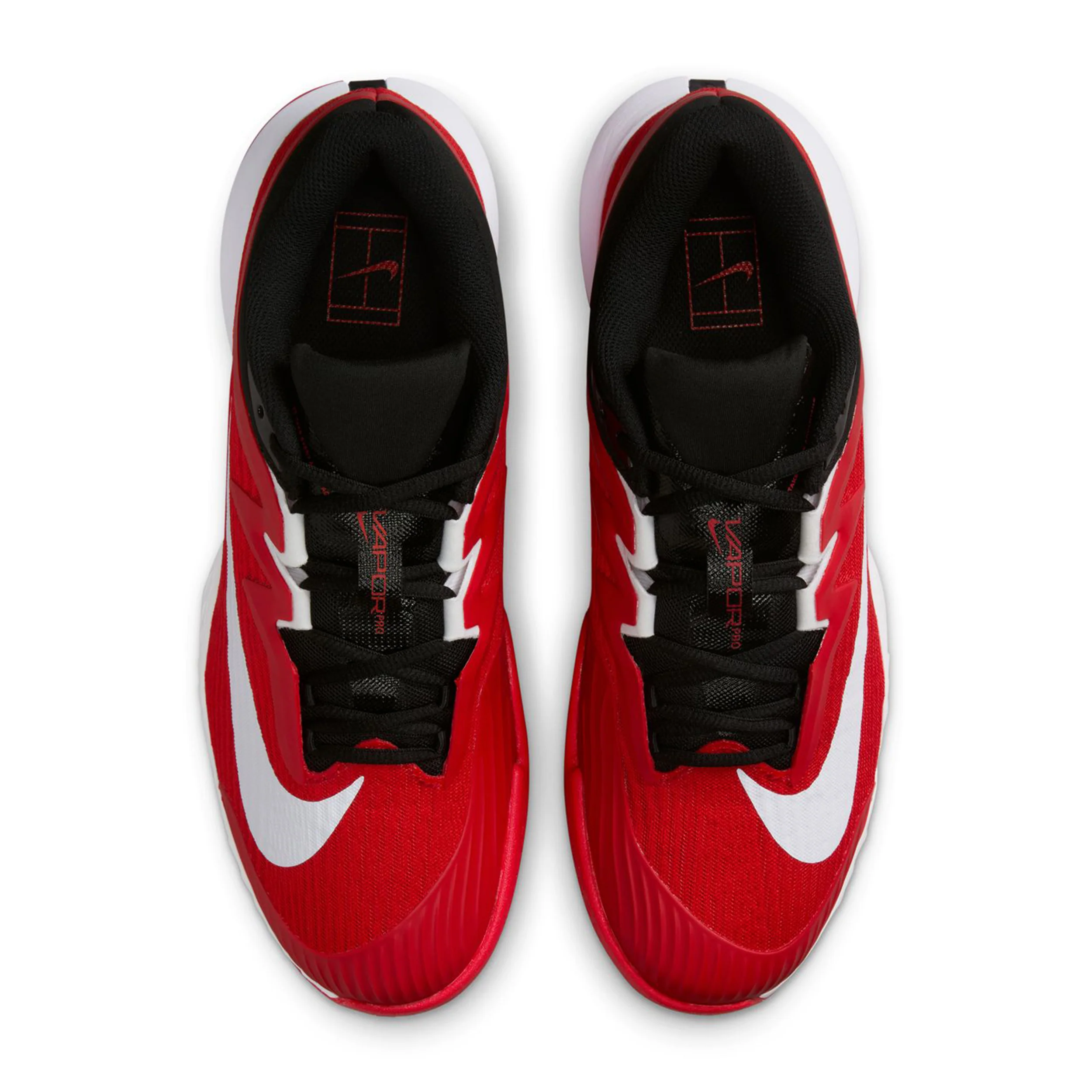 Vapor Pro 3 Allcourtschuh Herren-Rot,Schwarz - Image 3