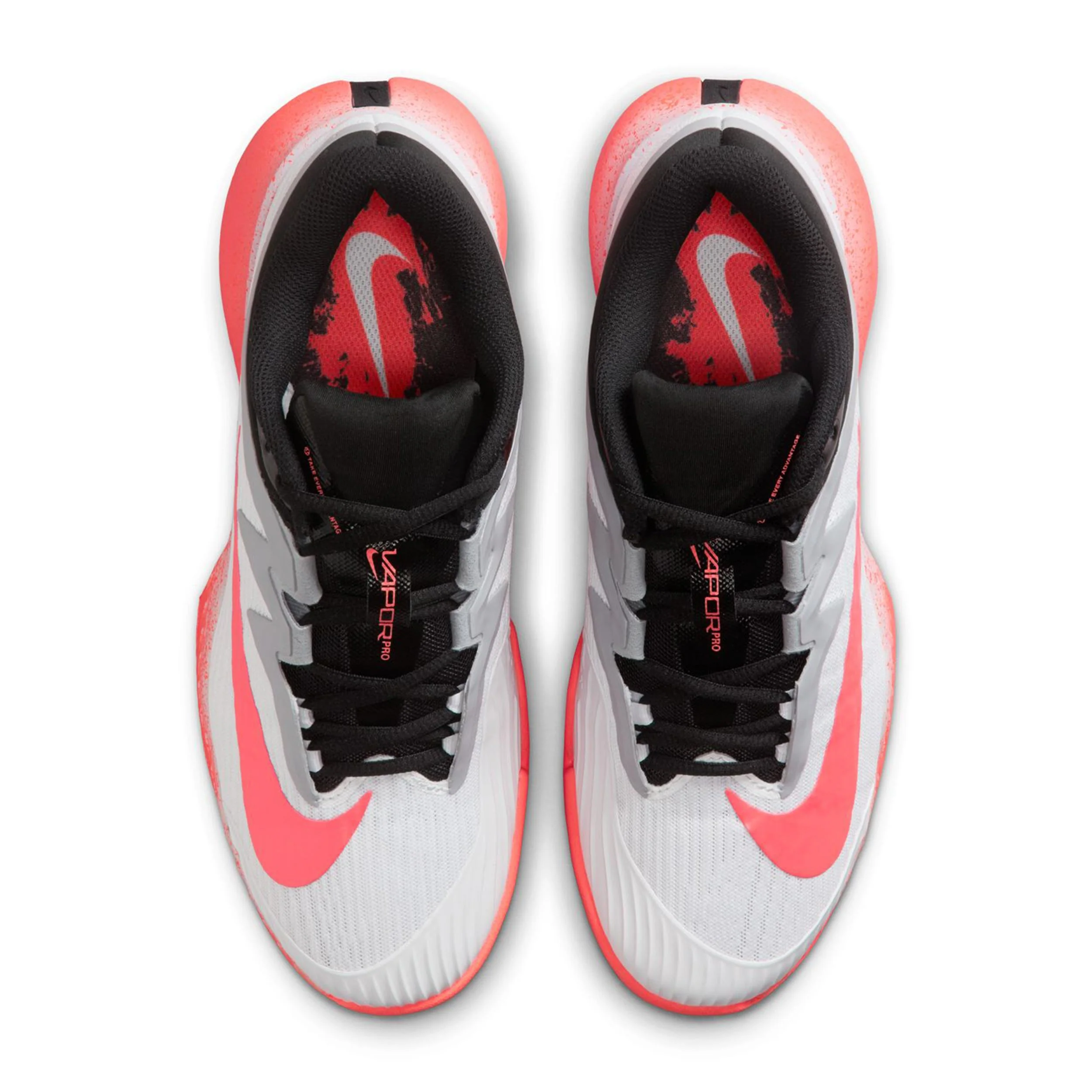 Vapor Pro 3 PRM FO Allcourtschuh Damen - weiß, koralle - Image 3