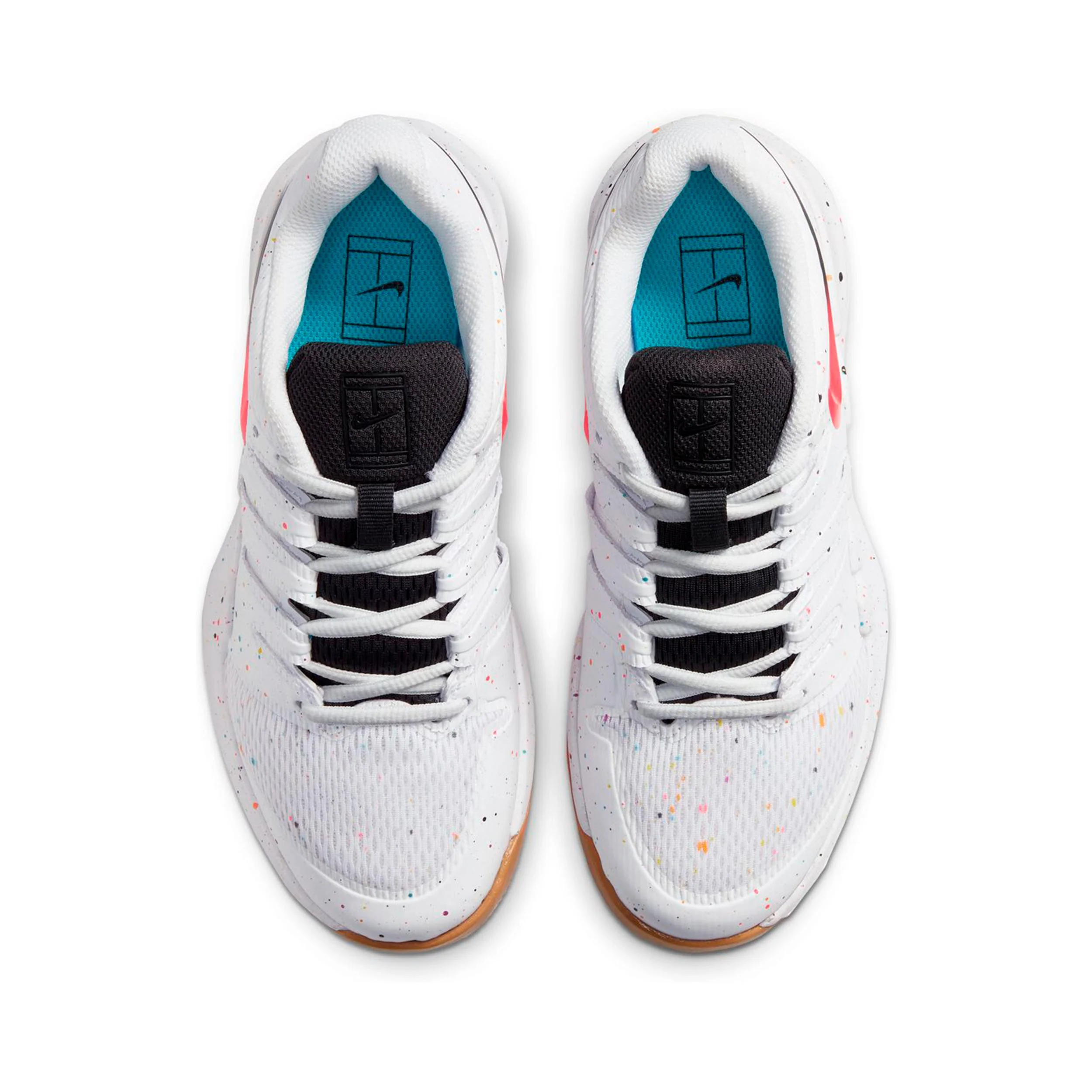 Vapor X Allcourtschuh Kinder-weiß, rot - Image 3
