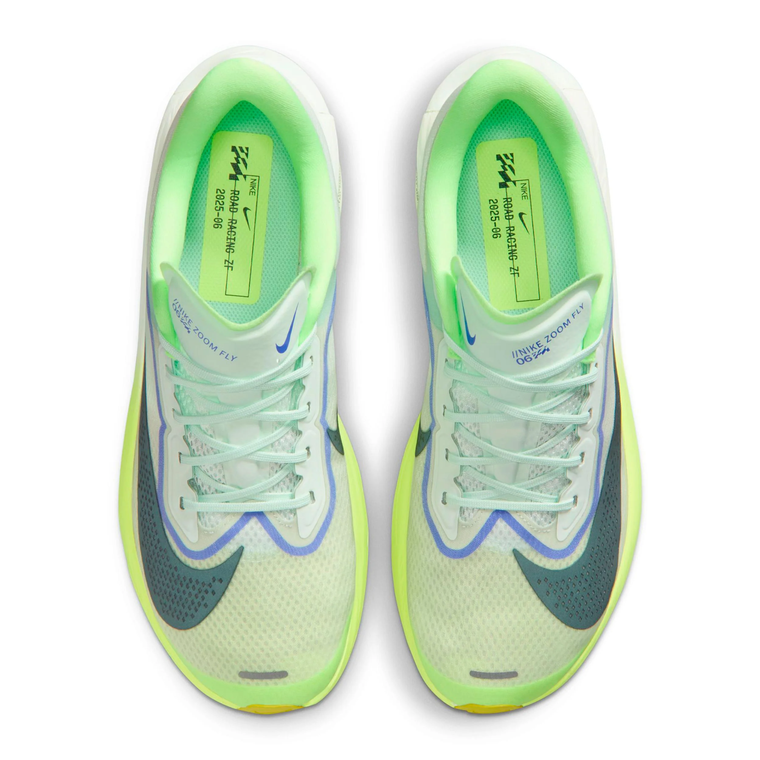 Zoom Fly 6 Wettkampfschuh Herren - neongrün, schwarz - Image 3
