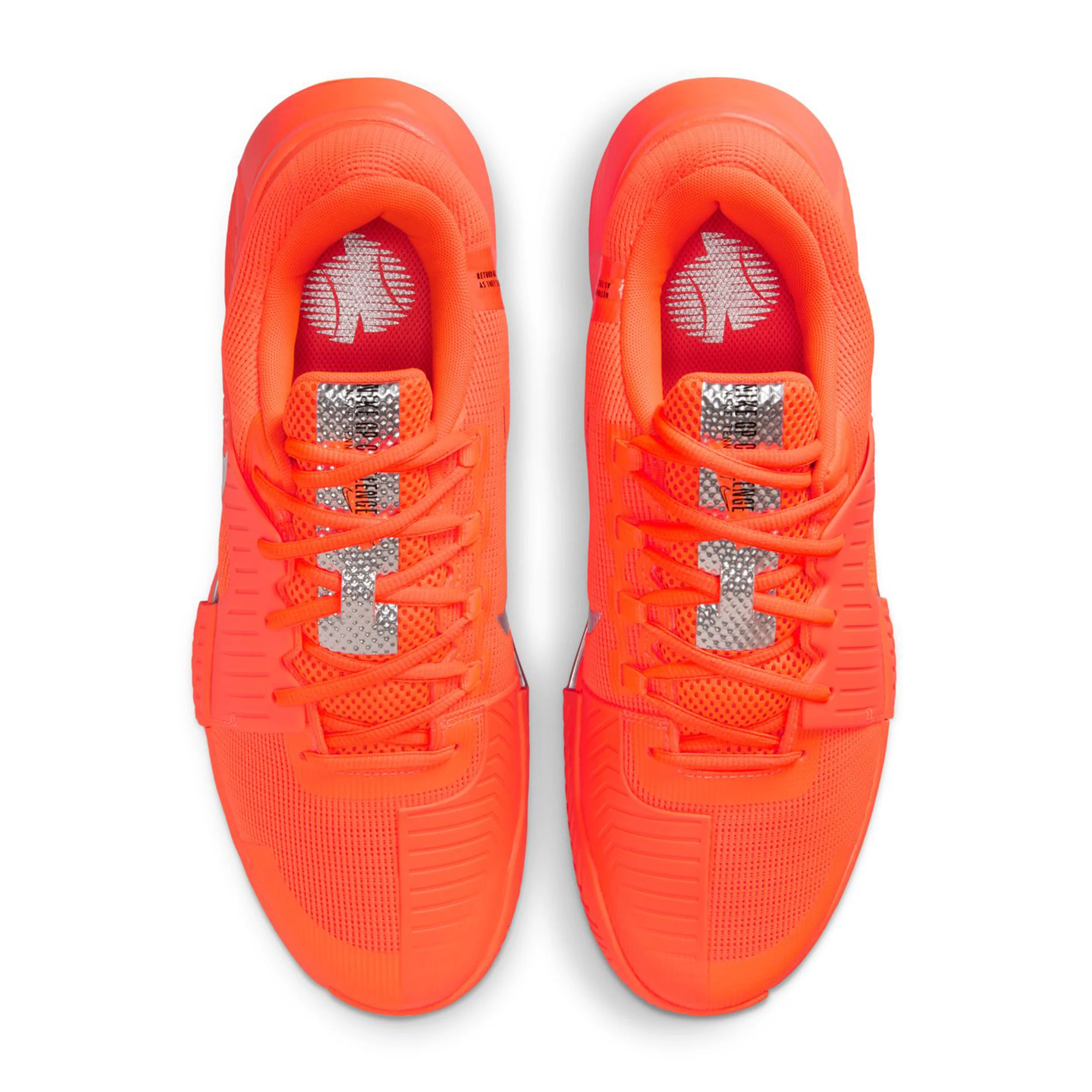 Zoom Gp Challenge 1 Allcourtschuh Herren-Neonorange,Silber - Image 3