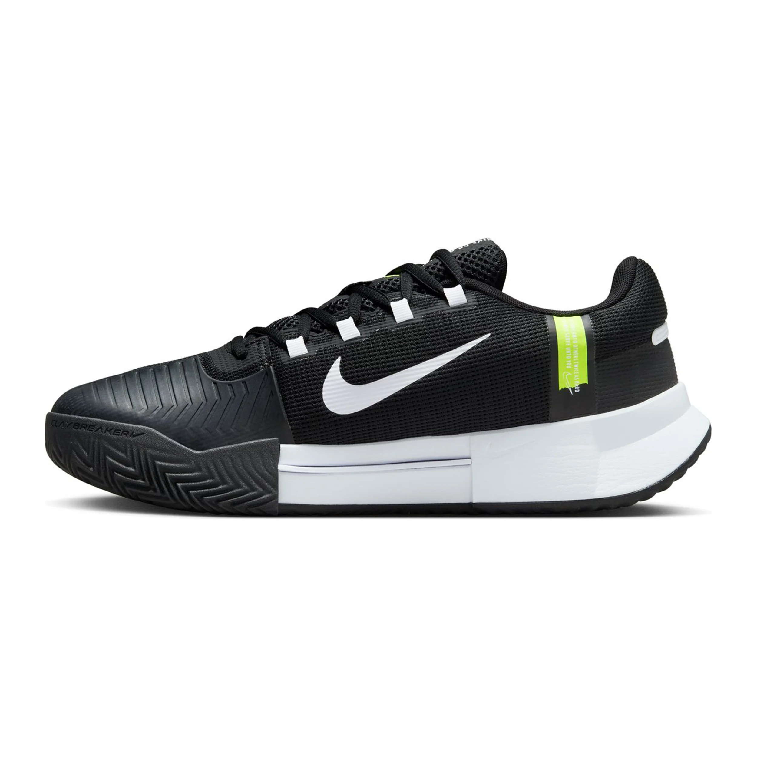 Zoom GP Challenge 1 Sandplatzschuh Herren-Schwarz,Weiß - Image 2