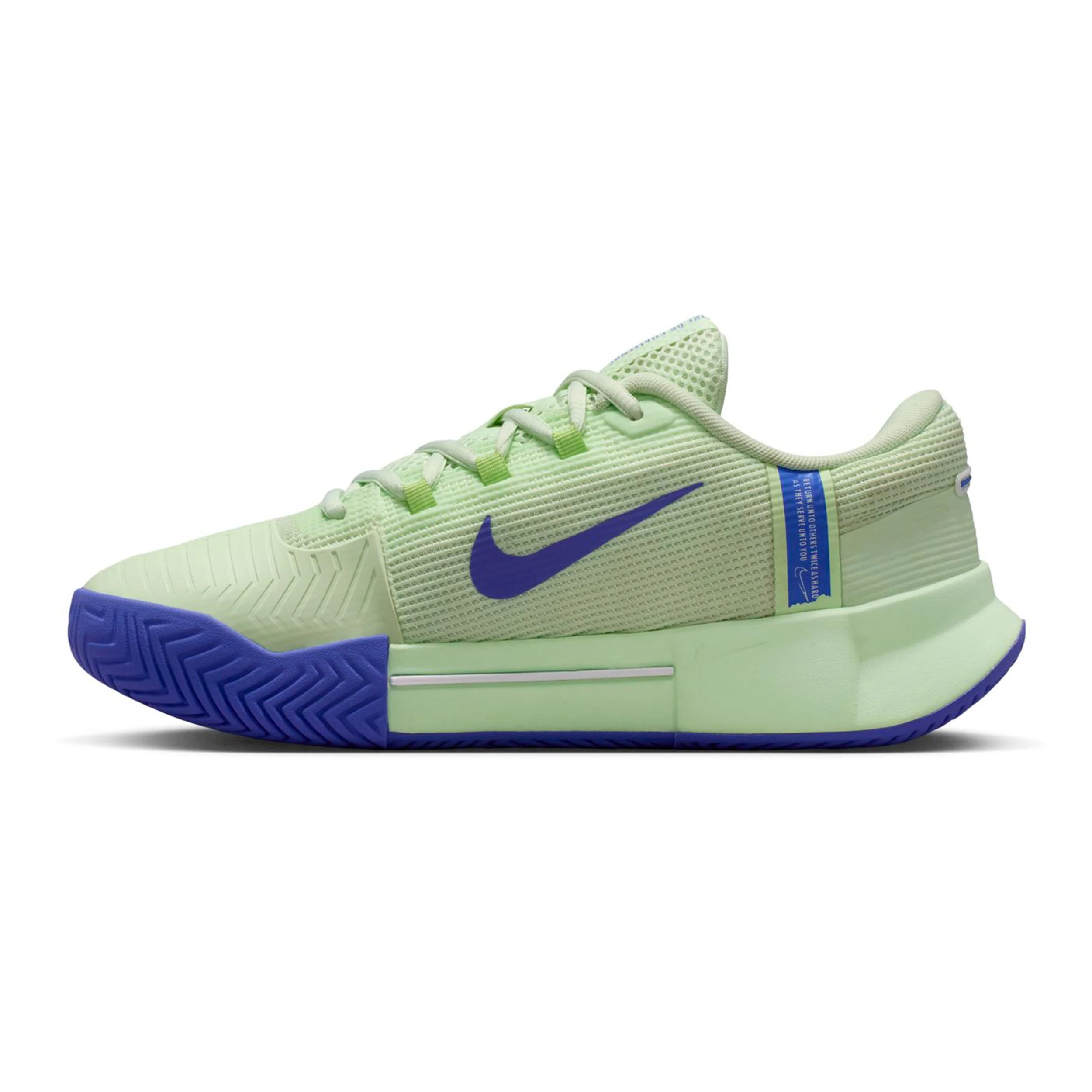 Zoom Gp Challenge 1.5 Prm Allcourtschuh Damen-hellgrün, blau - Image 2