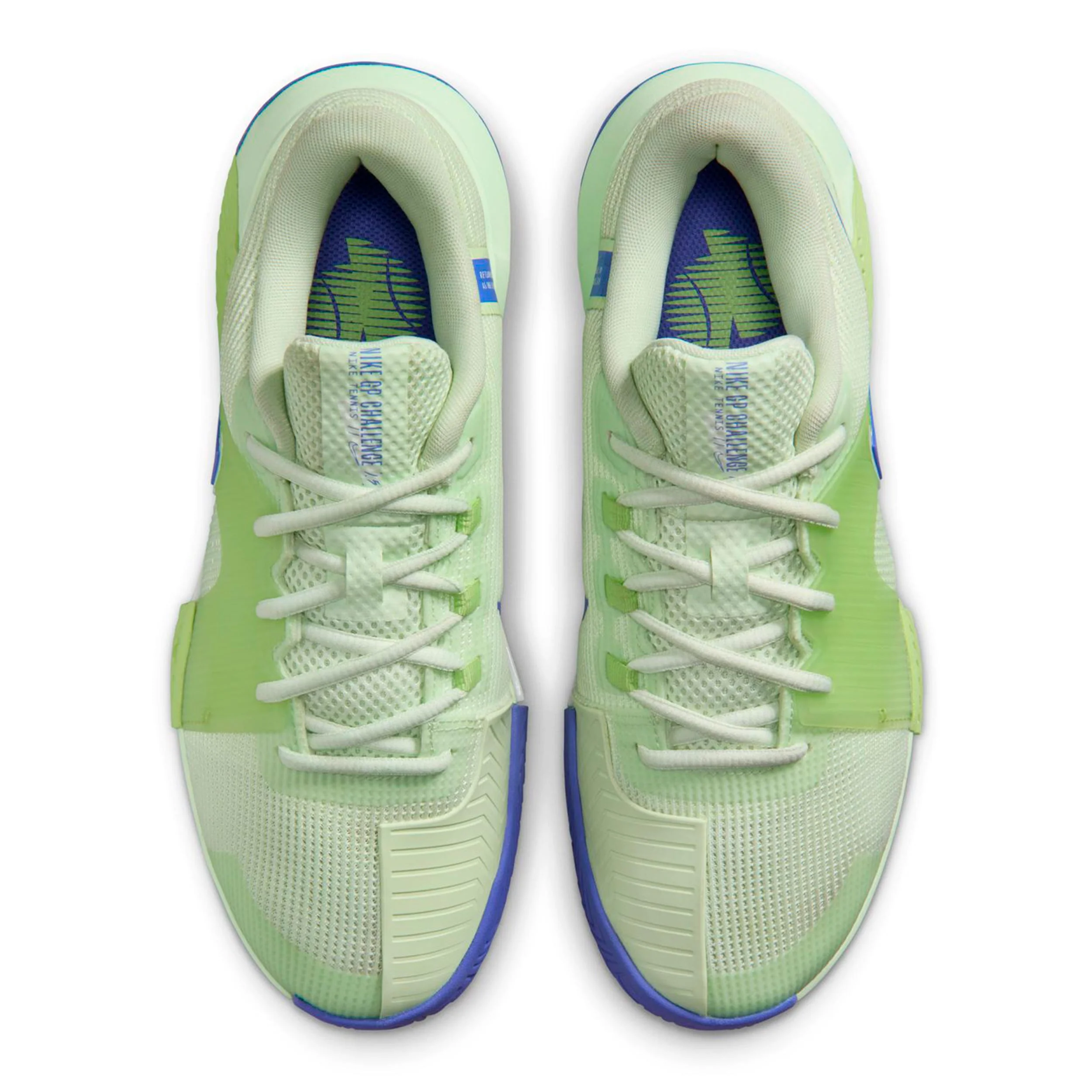 Zoom Gp Challenge 1.5 Prm Allcourtschuh Damen-hellgrün, blau - Image 3