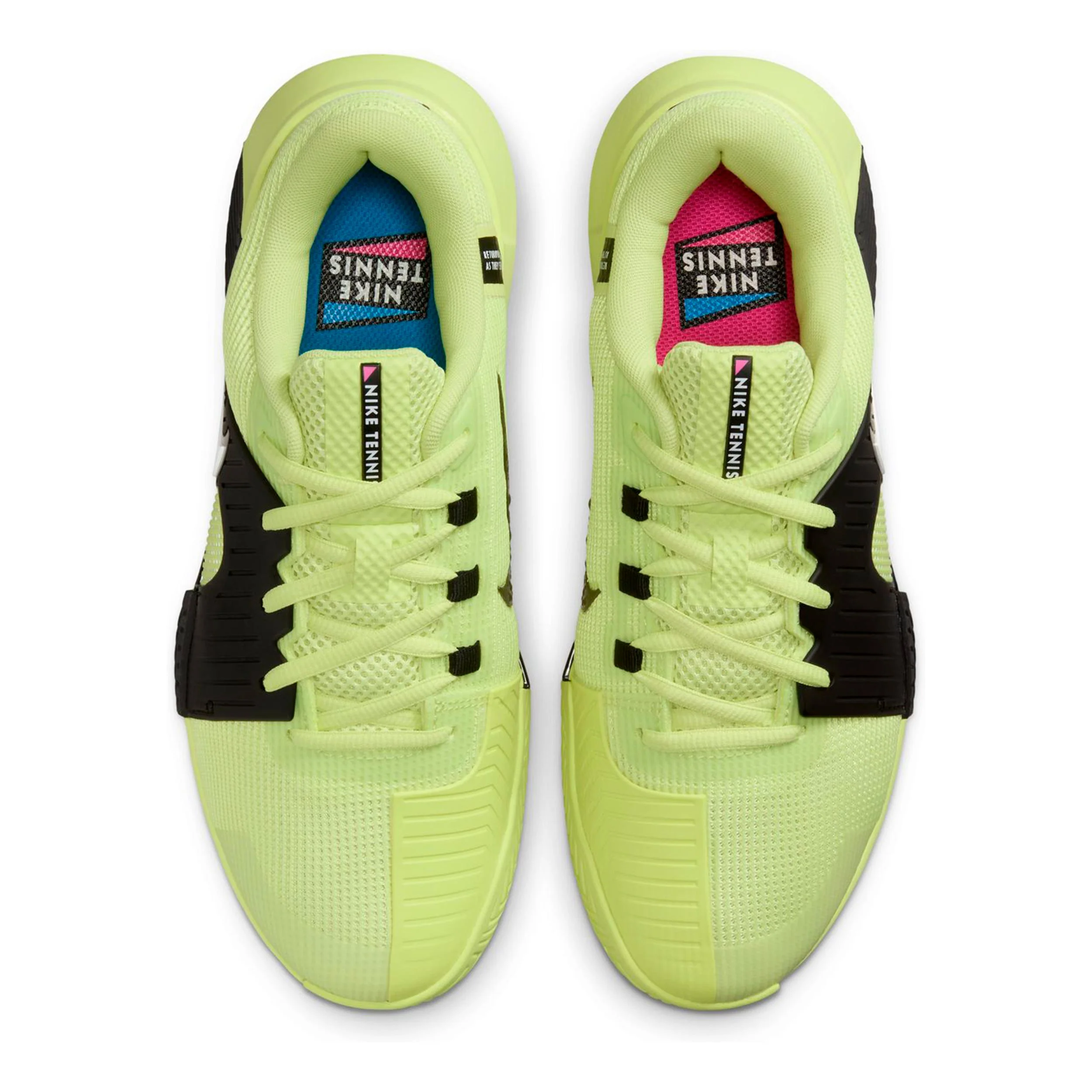 Zoom Gp Challenge 1.5 Prm Allcourtschuh Damen-schwarz, limette - Image 3