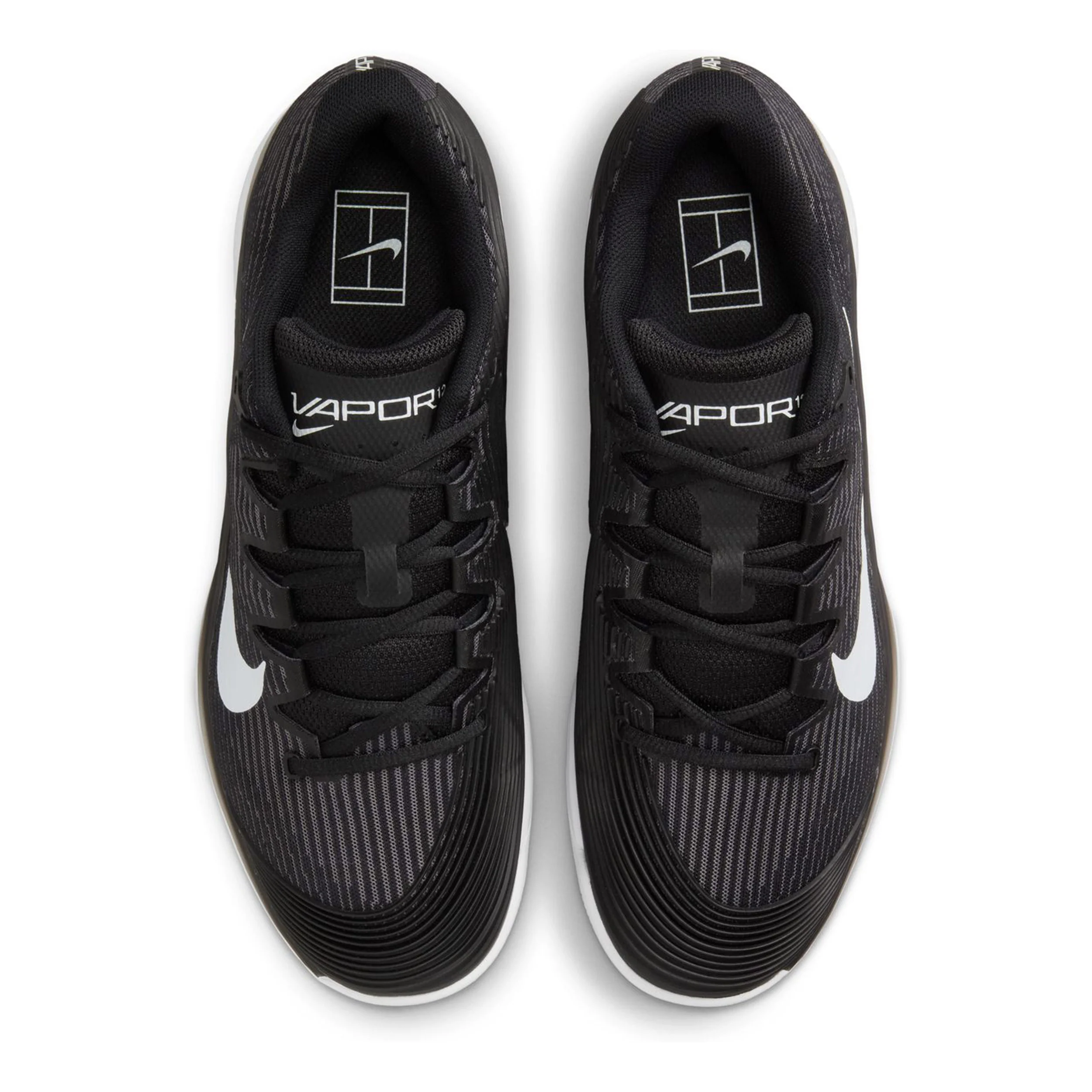 Zoom Vapor 12 Allcourtschuh Herren-schwarz - Image 3