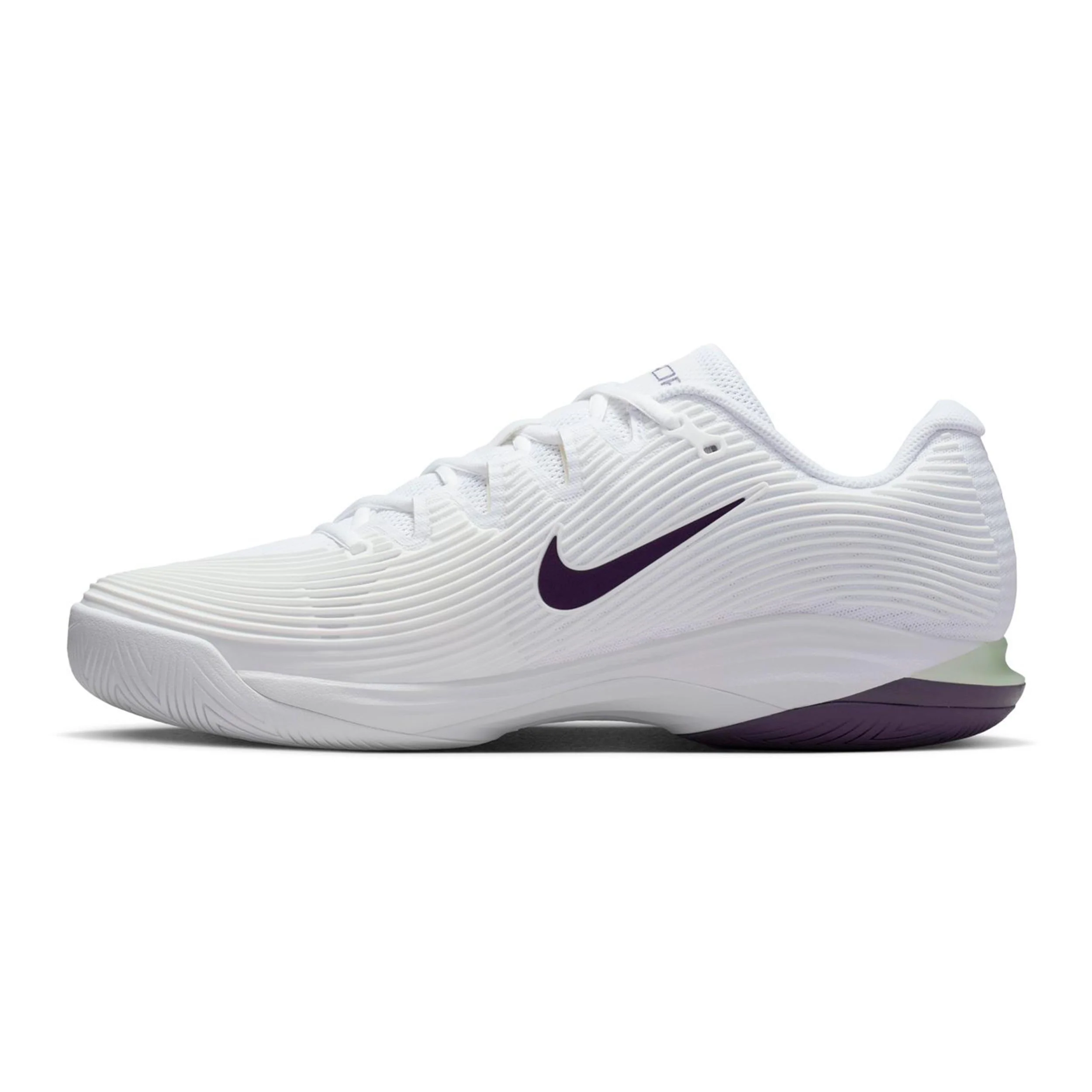 Zoom Vapor 12 Allcourtschuh Herren-weiß, hellgrün - Image 2