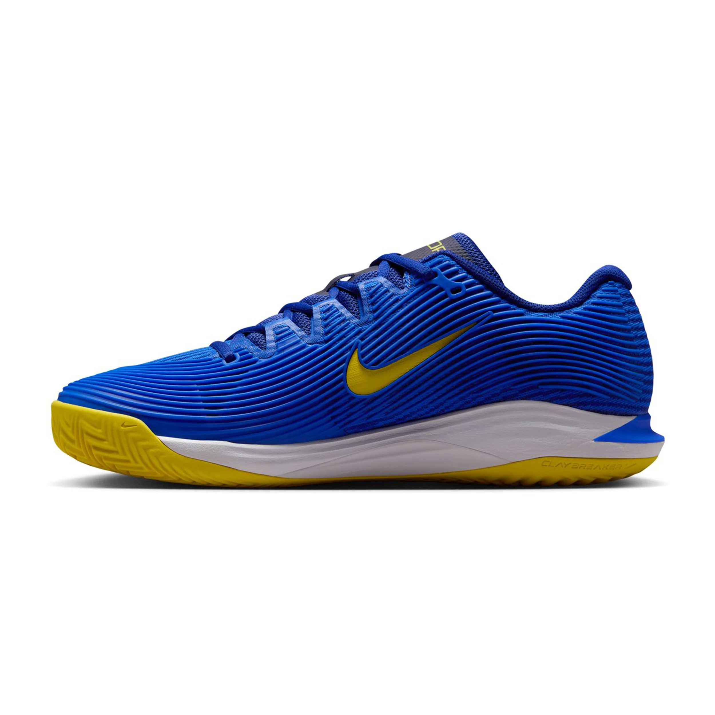 Zoom Vapor 12 Sandplatzschuh Herren-blau, gelb - Image 2