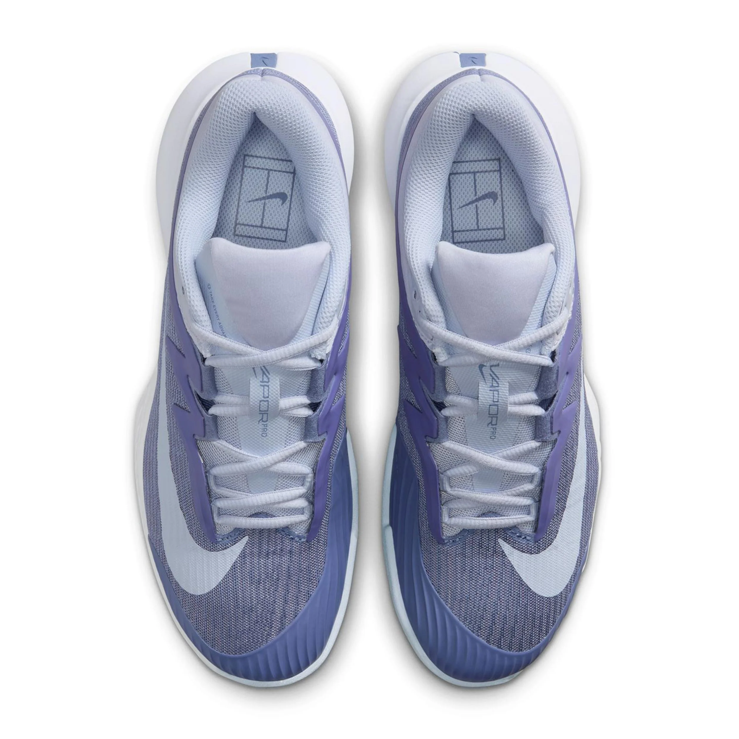 Zoom Vapor Pro 3 Allcourtschuh Damen-blaugrau - Image 3