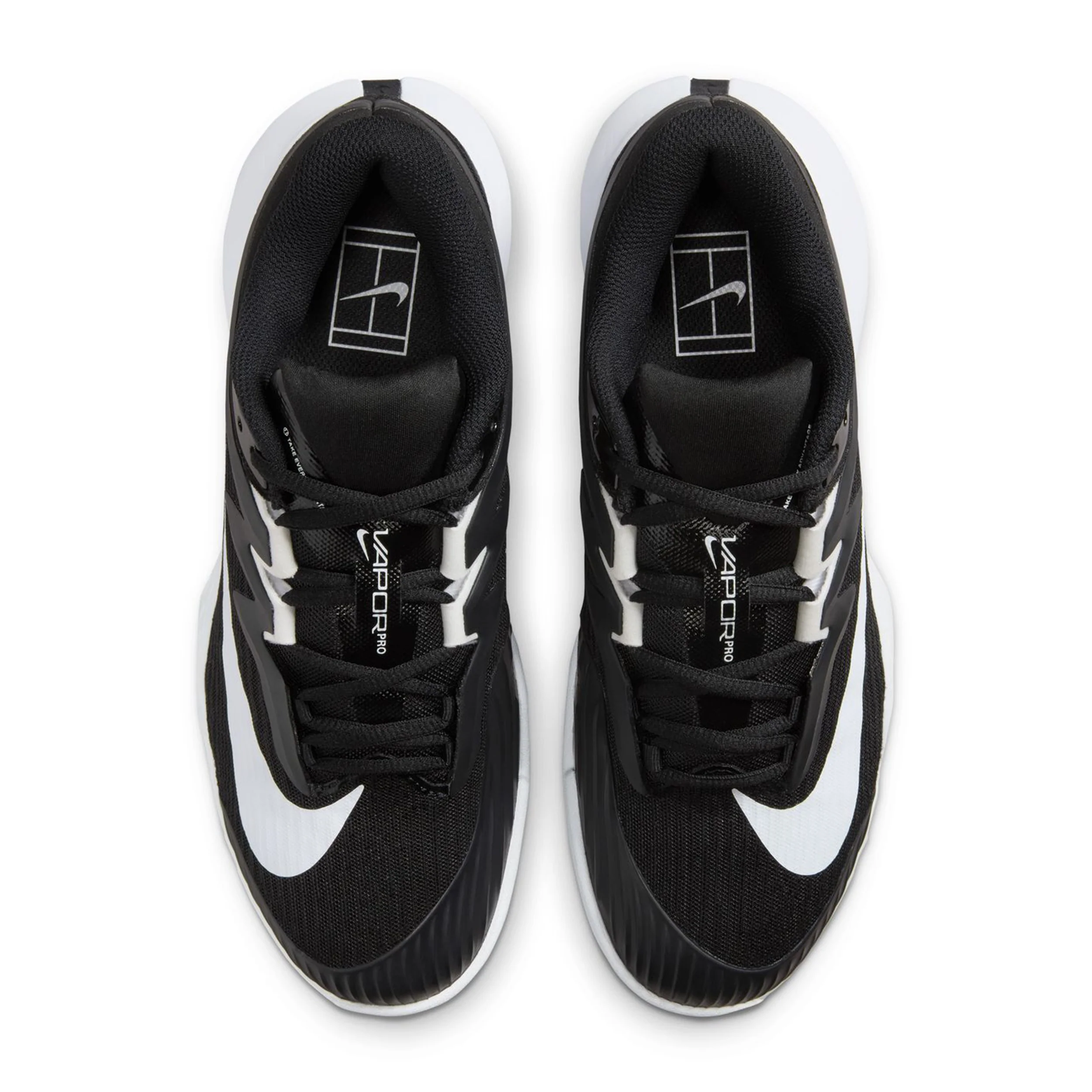 Zoom Vapor Pro 3 Allcourtschuh Damen-schwarz, weiß - Image 3