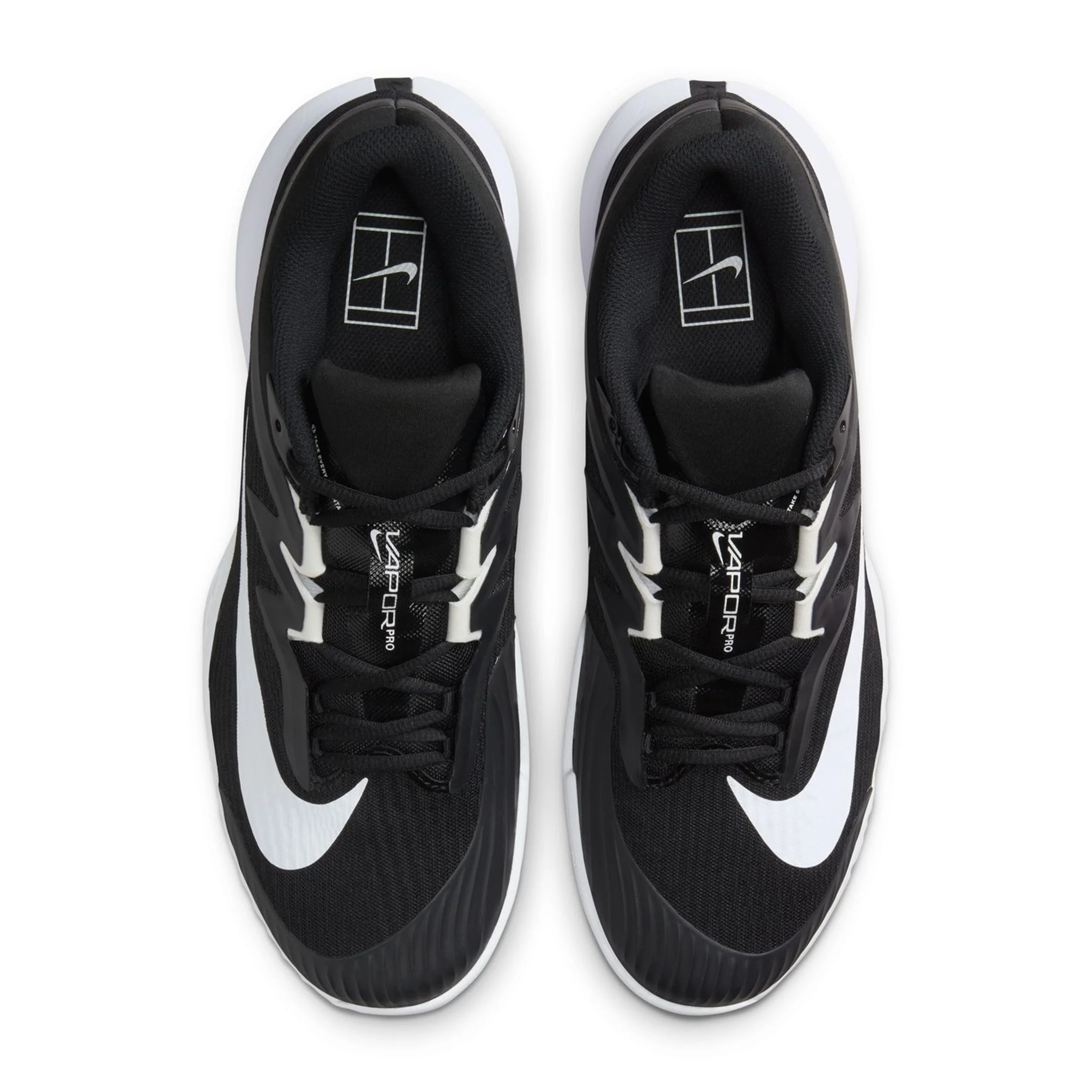 Zoom Vapor Pro 3 Sandplatzschuh Herren-schwarz, weiß - Image 3