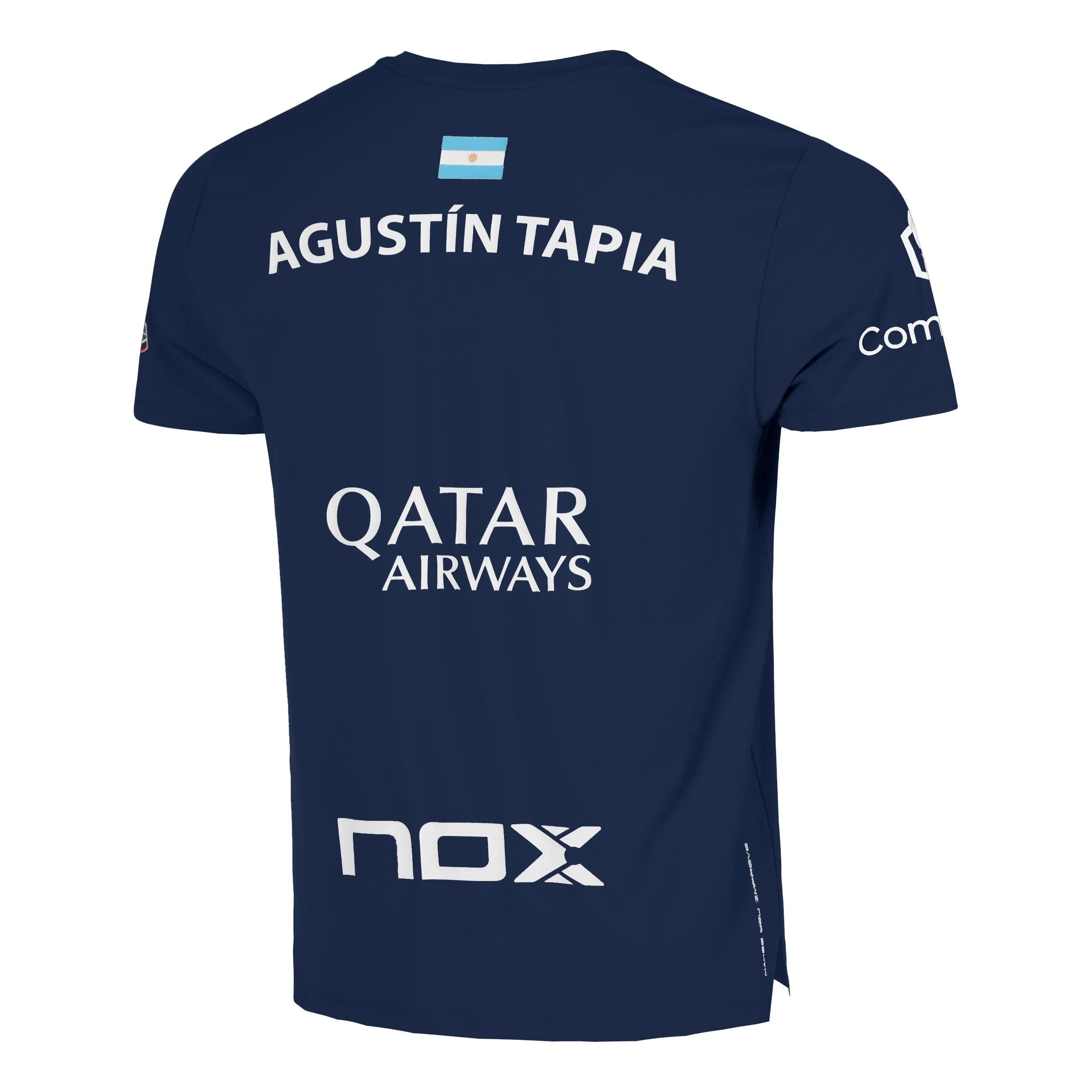 Agustin Tapia  T-Shirt Herren - dunkelblau - Image 2