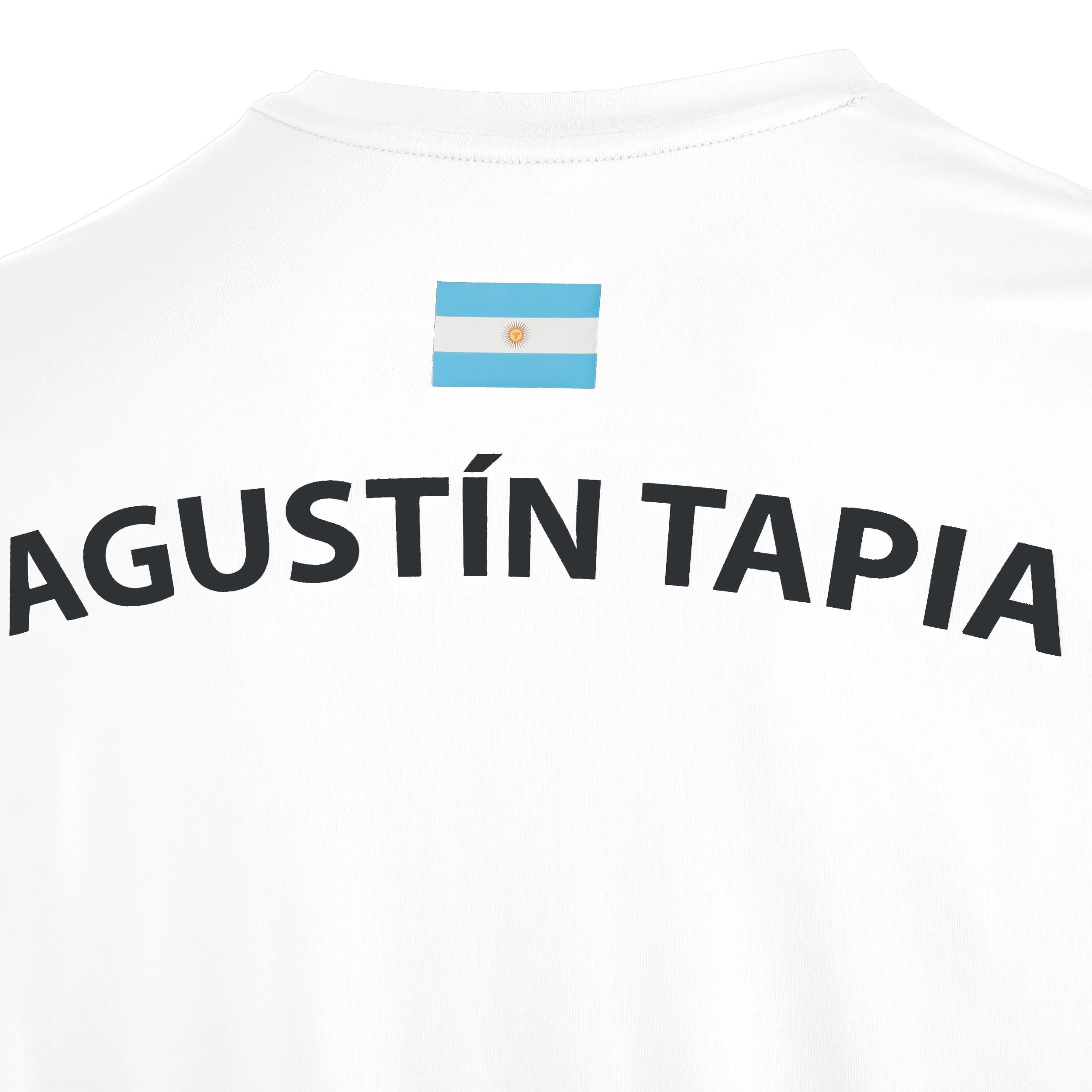 Agustin Tapia  T-Shirt Herren - weiß - Image 5