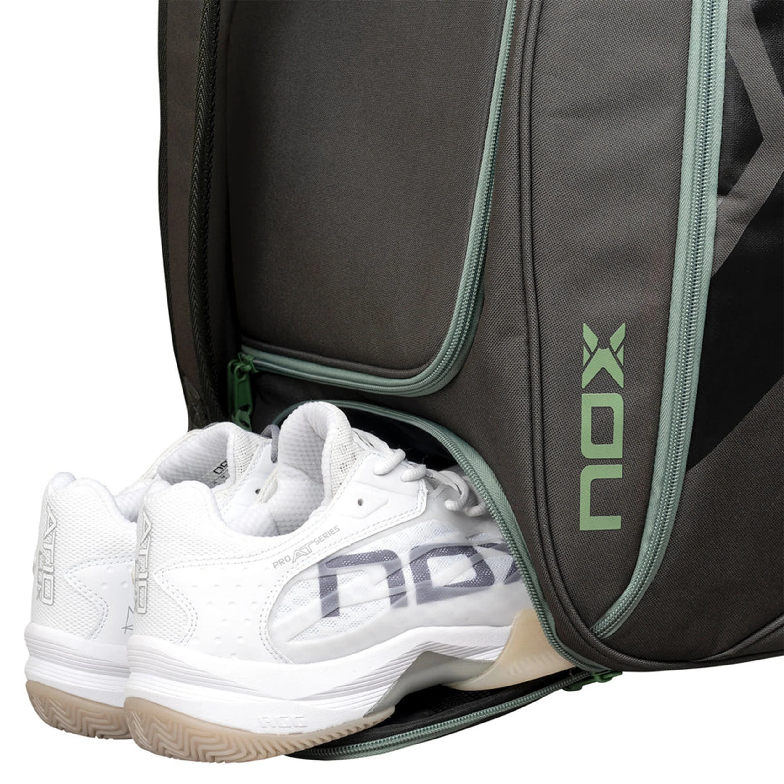 AT10 Competition Padelschlägertasche-Schwarz,Oliv - Image 12