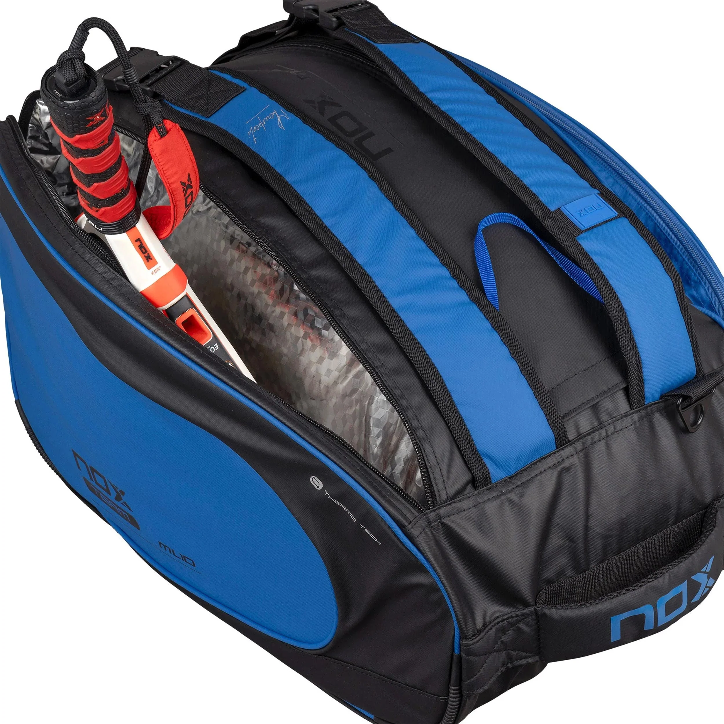 ML10 Team PadelschlÀgertasche -schwarz, blau - Image 8