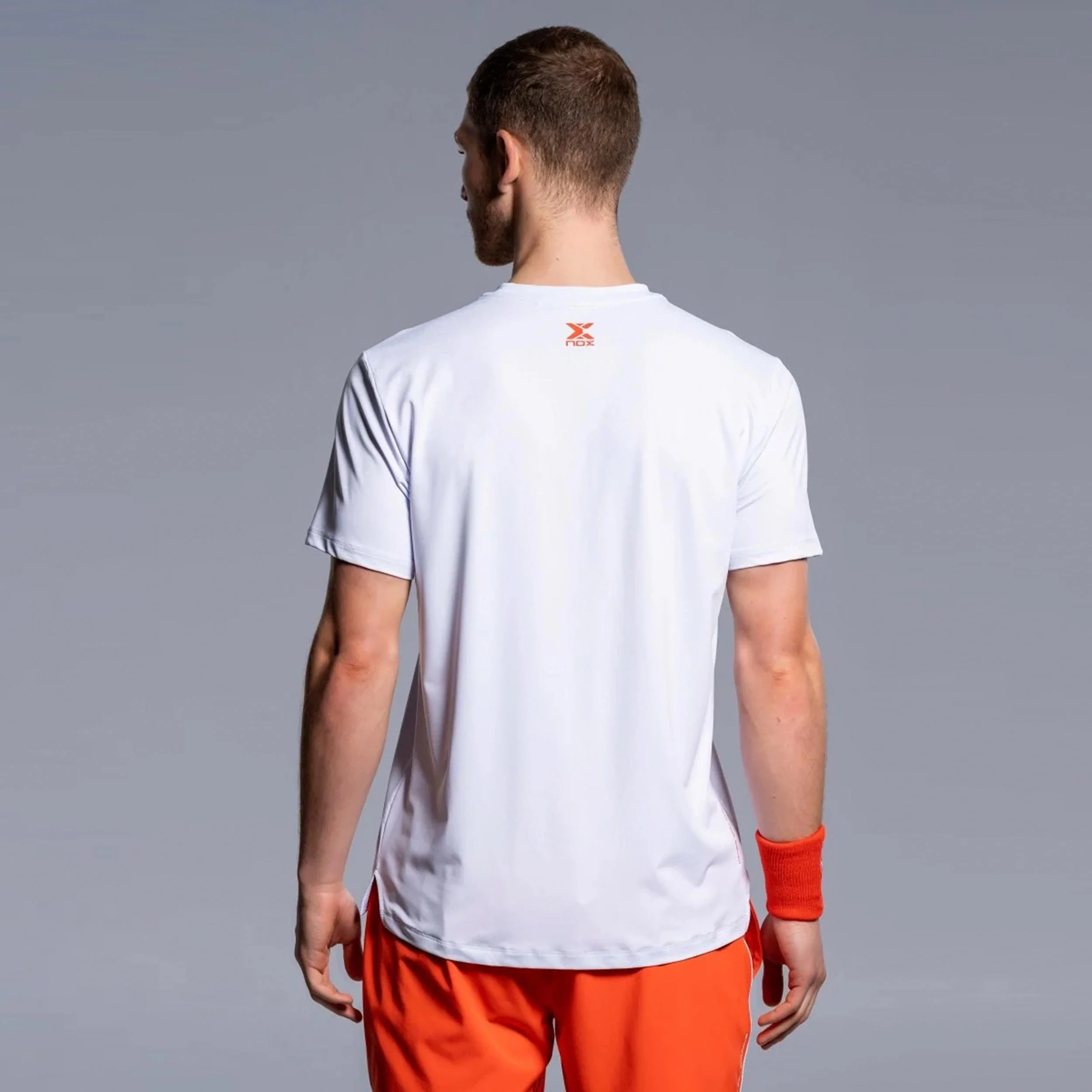 Team T-Shirt Herren - weiß - Image 2