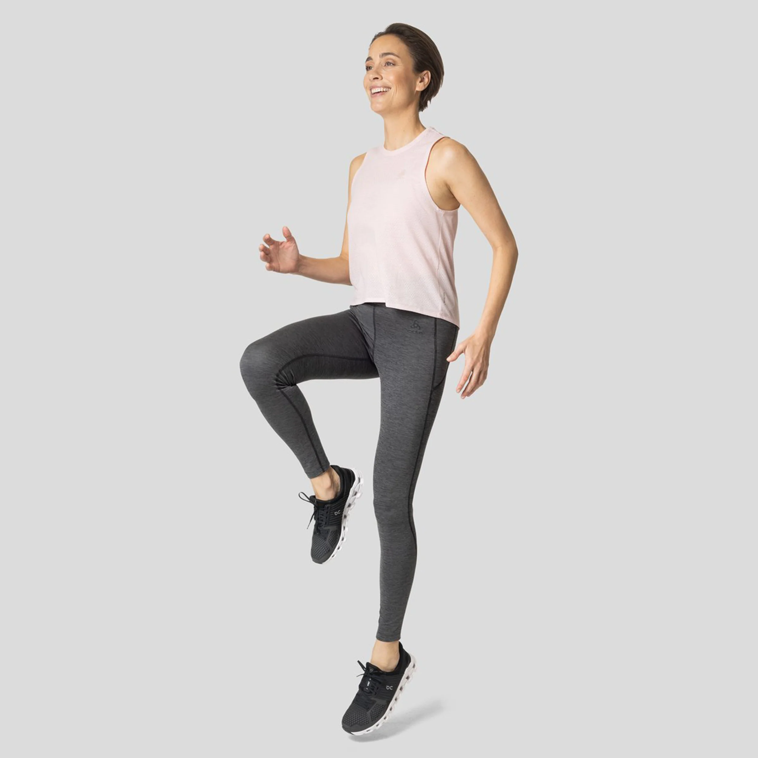 Active 365 Melange Lauftight Damen-Schwarz - Image 6