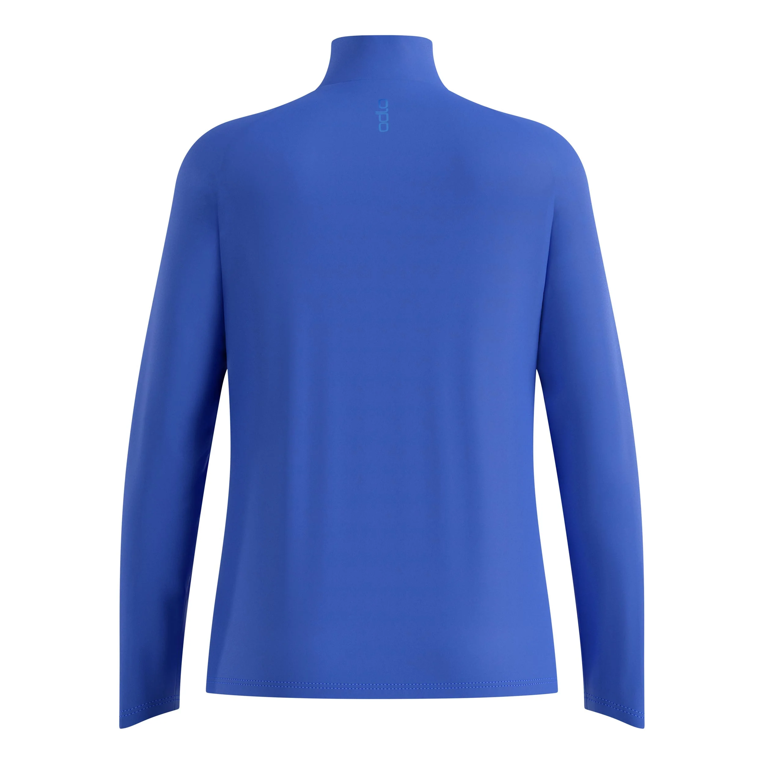 Essential 1/2 Zip Laufshirt Damen-blau - Image 2