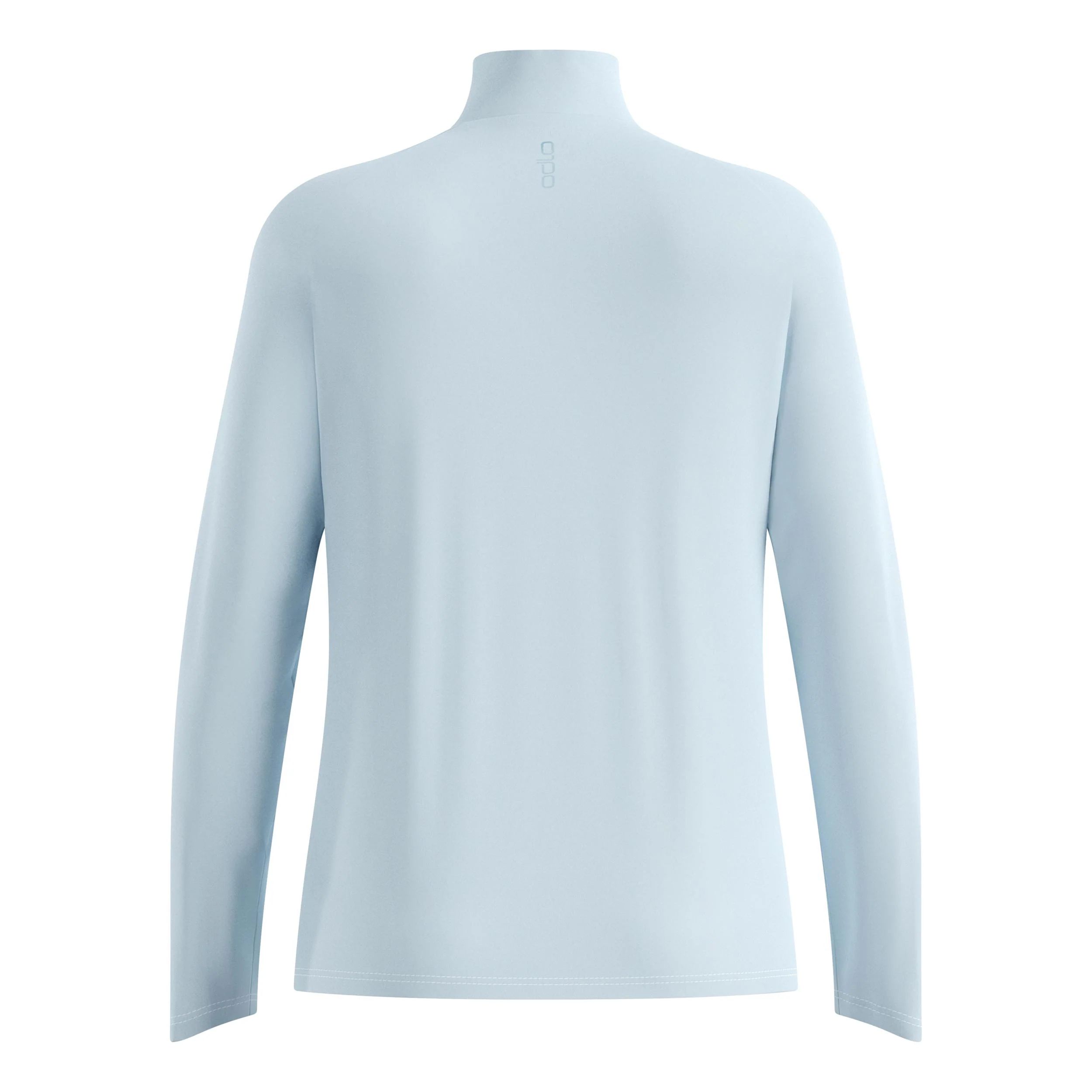 Essential 1/2 Zip Laufshirt Damen-hellblau - Image 2