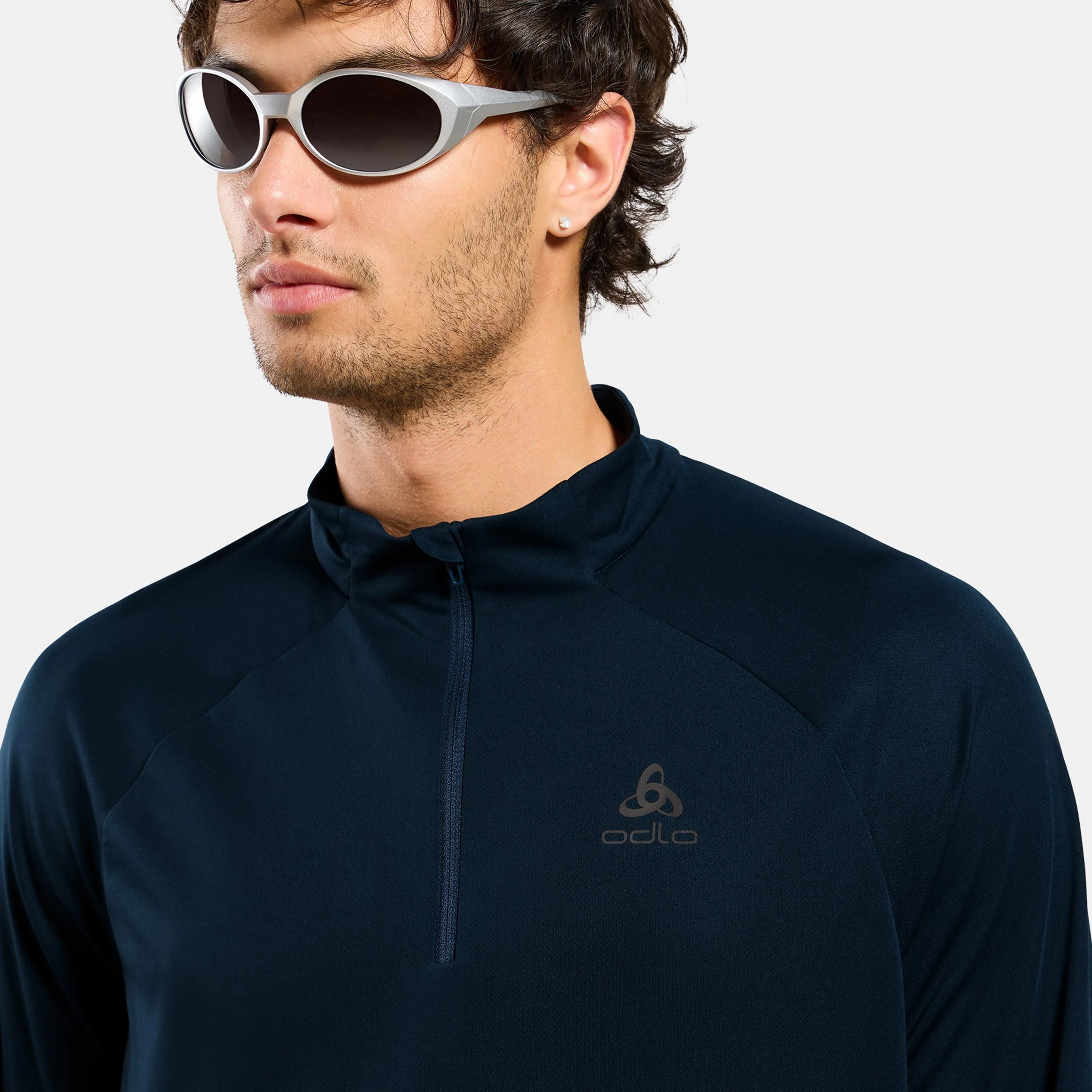 Essential 1/2 Zip Laufshirt Herren-dunkelblau - Image 5