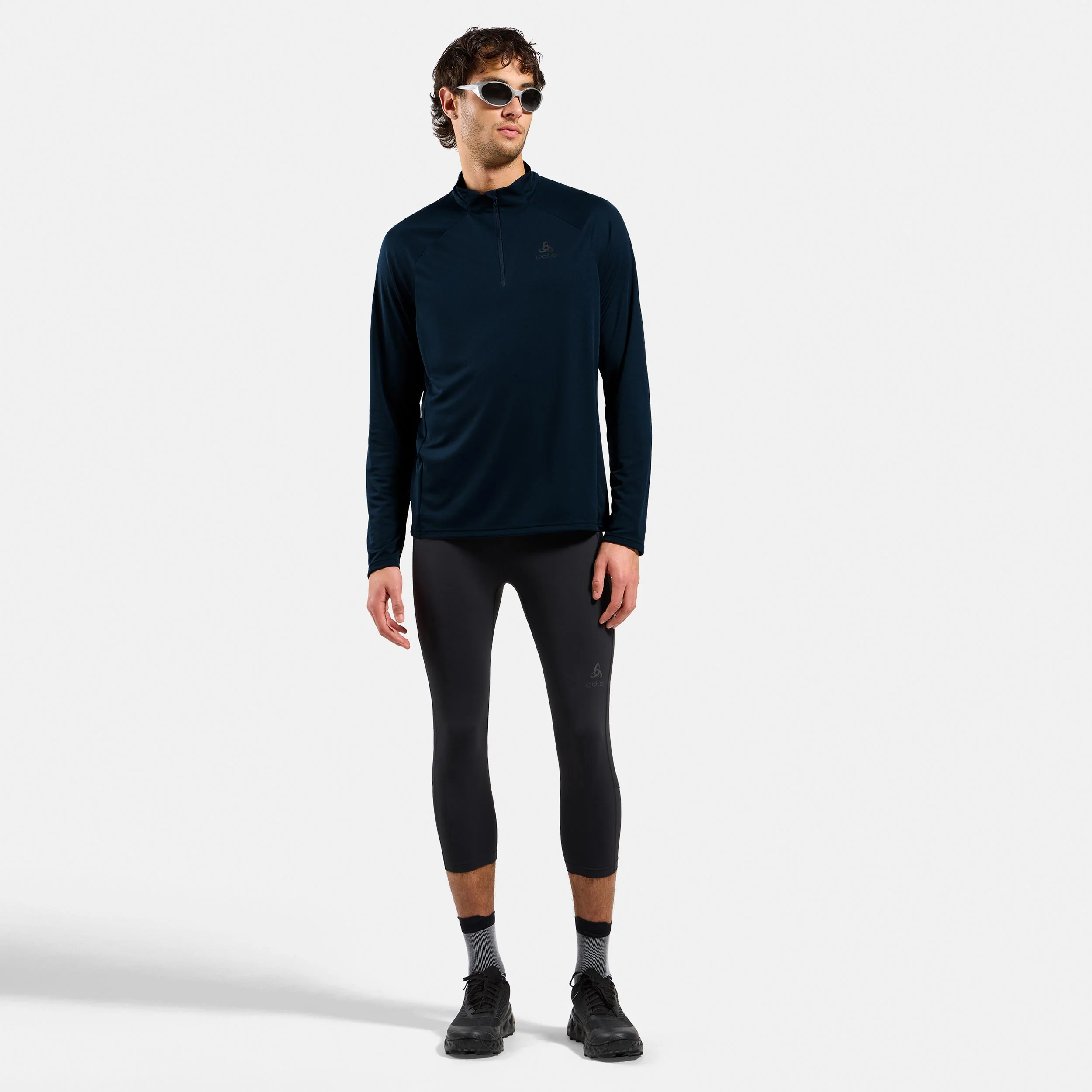 Essential 1/2 Zip Laufshirt Herren-dunkelblau - Image 6