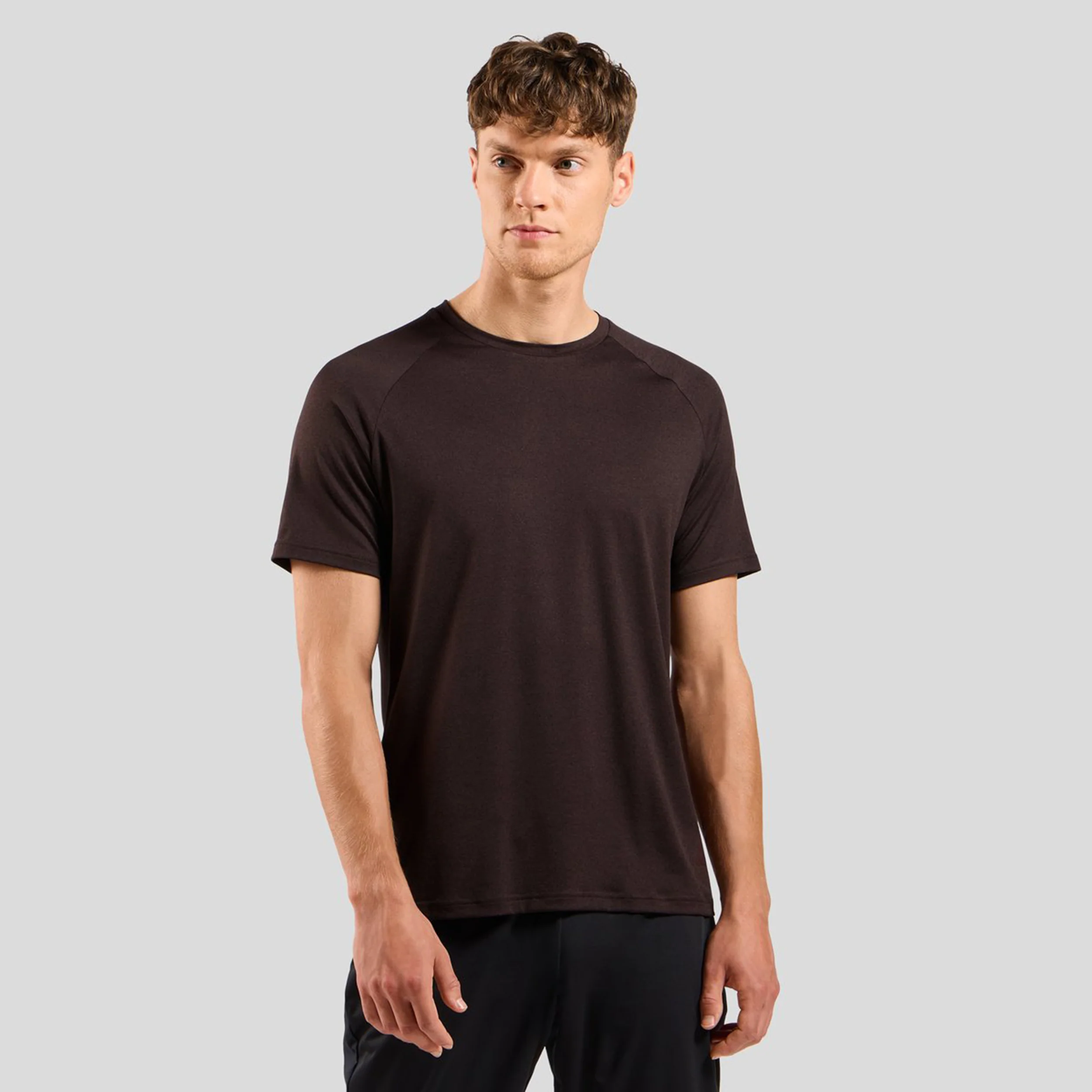 Essential 365 Laufshirt Herren-Braun - Image 3