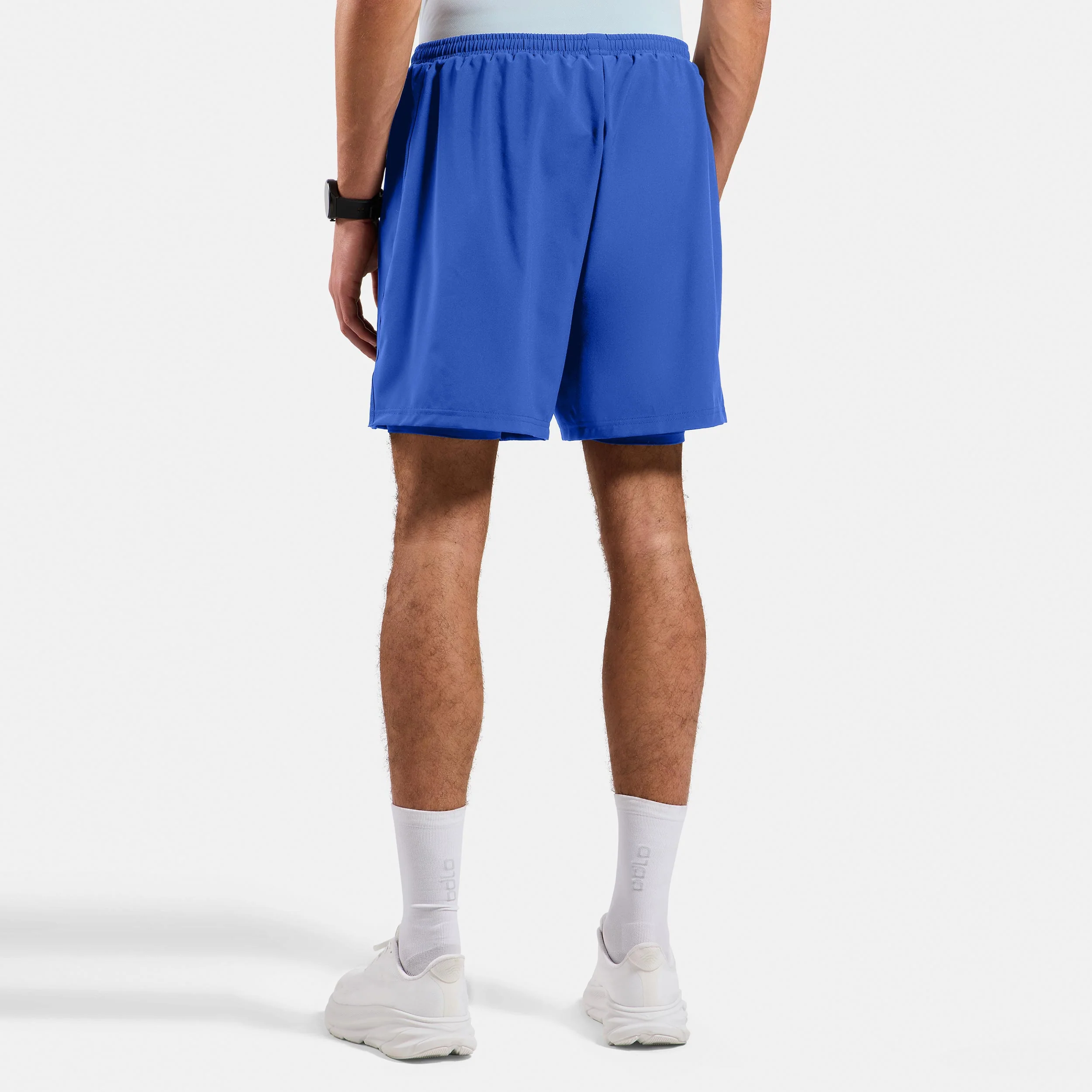 Essential 6in 2in1 Laufshorts Herren-blau, blau - Image 4