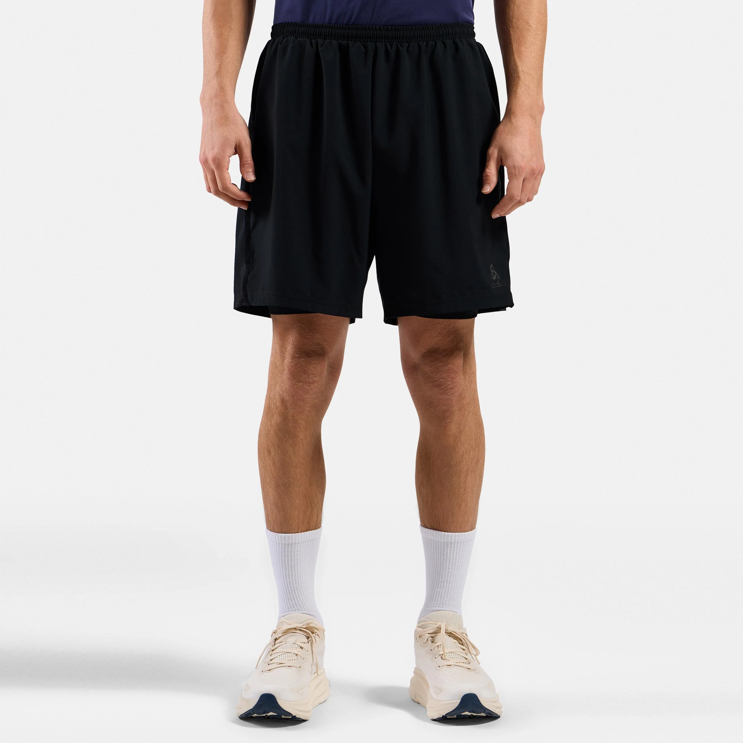 Essential 6in 2in1 Laufshorts Herren-schwarz - Image 3