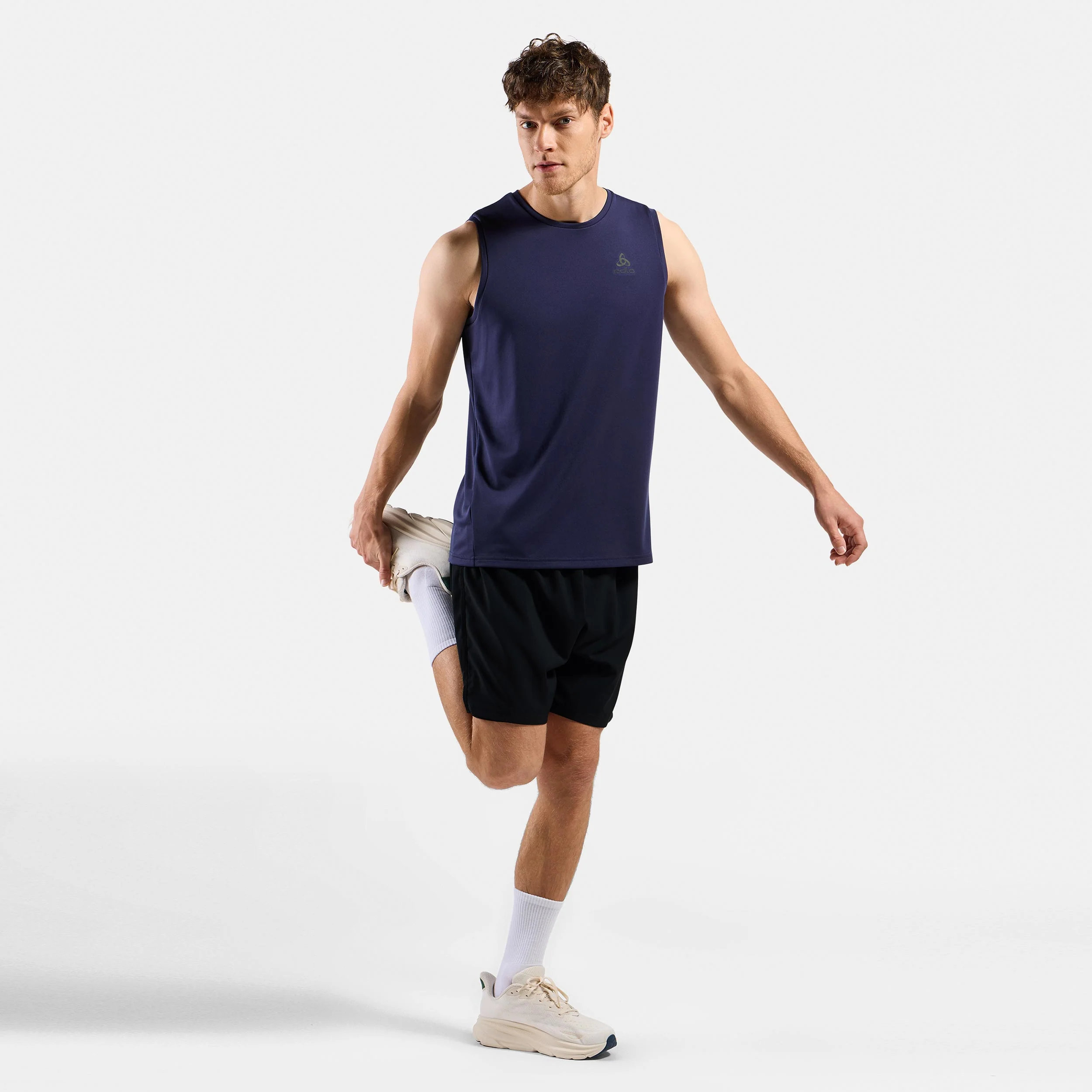 Essential 6in 2in1 Laufshorts Herren-schwarz - Image 7