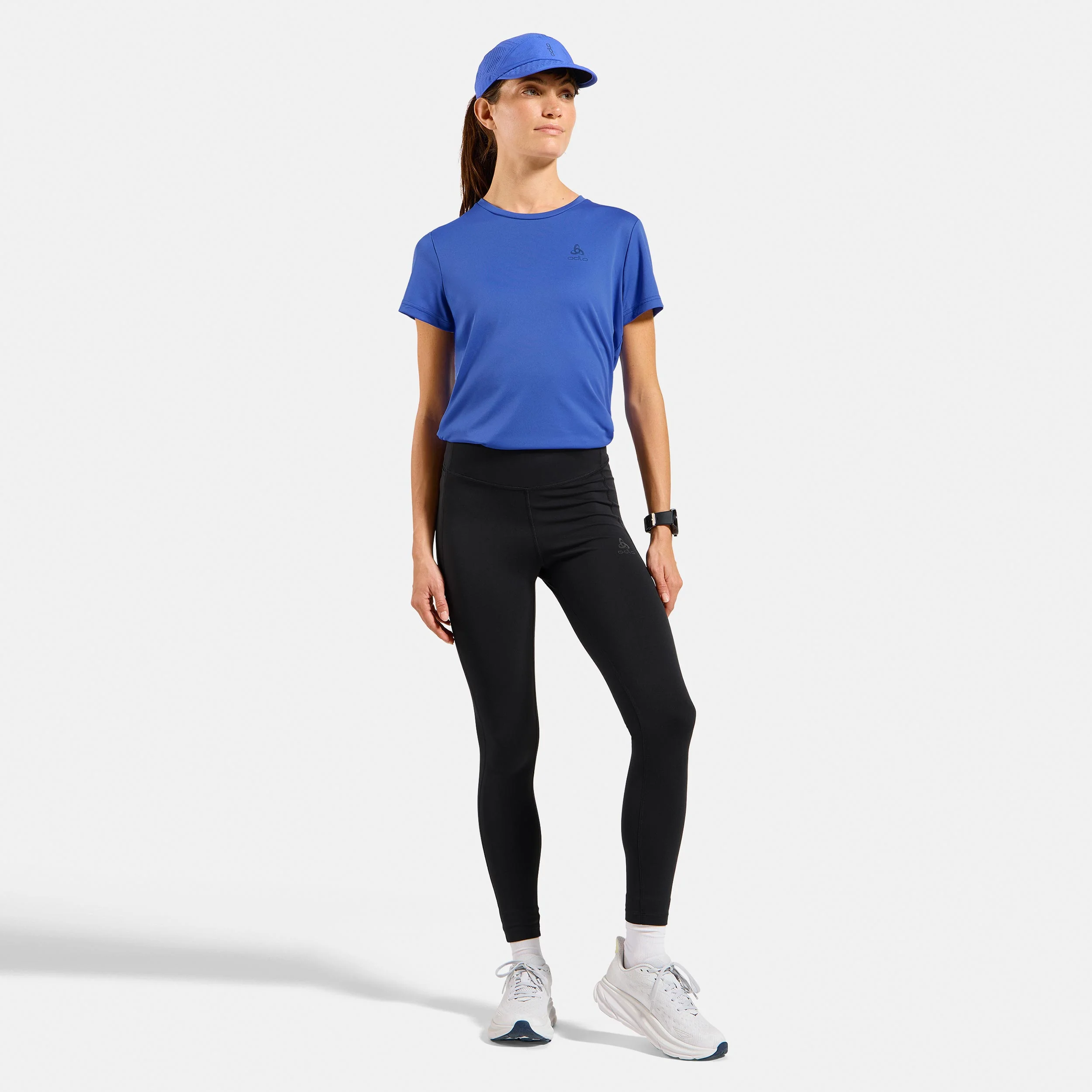 Essential Laufshirt Damen-blau - Image 3