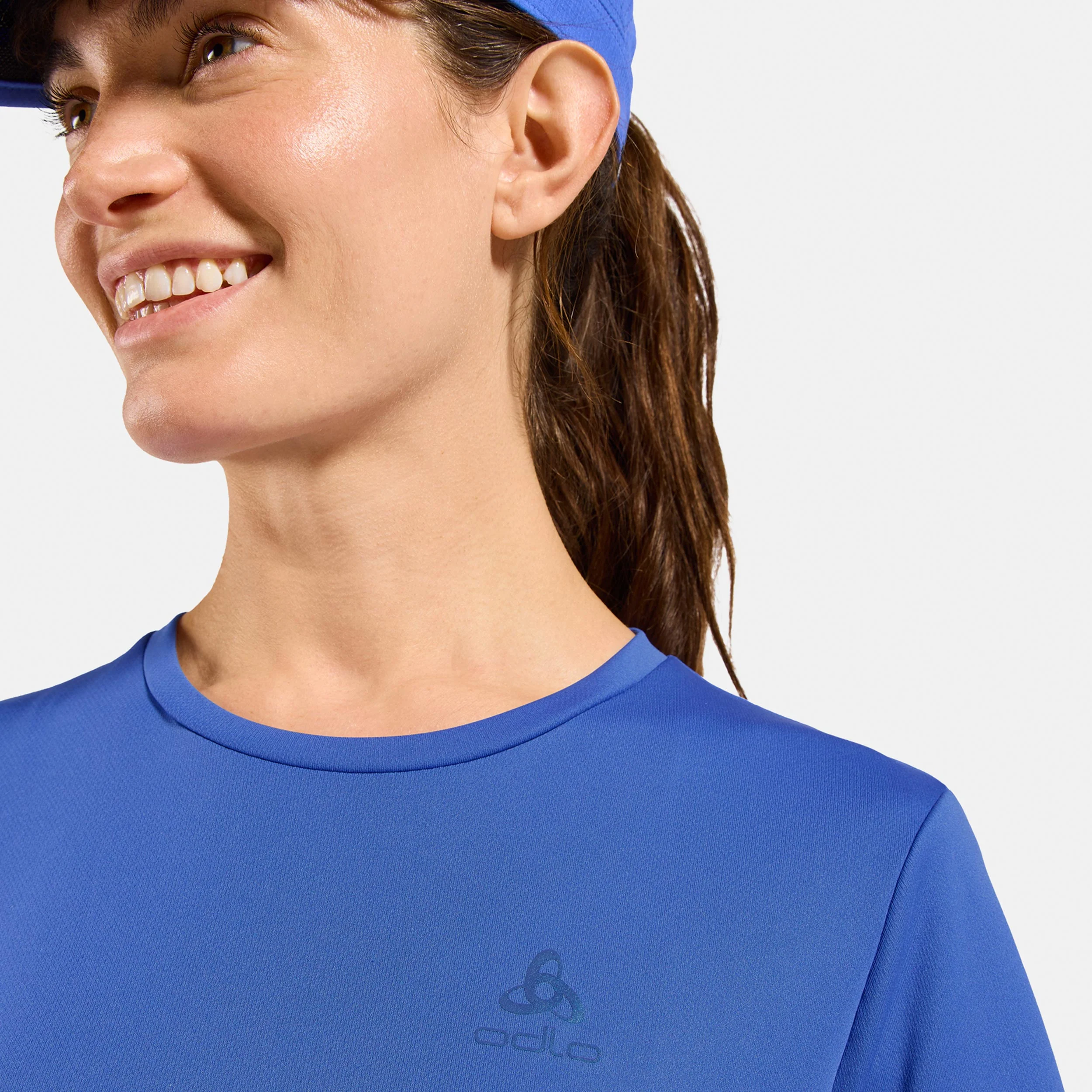 Essential Laufshirt Damen-blau - Image 4
